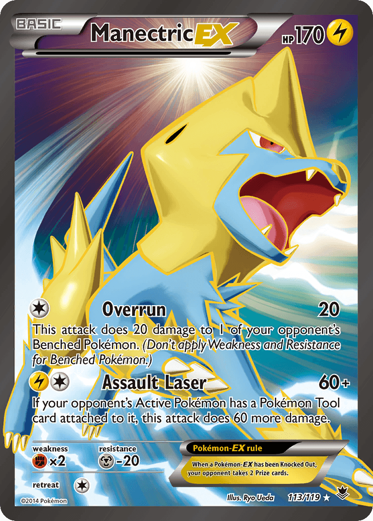 Manectric EX (113/119) [XY: Phantom Forces]