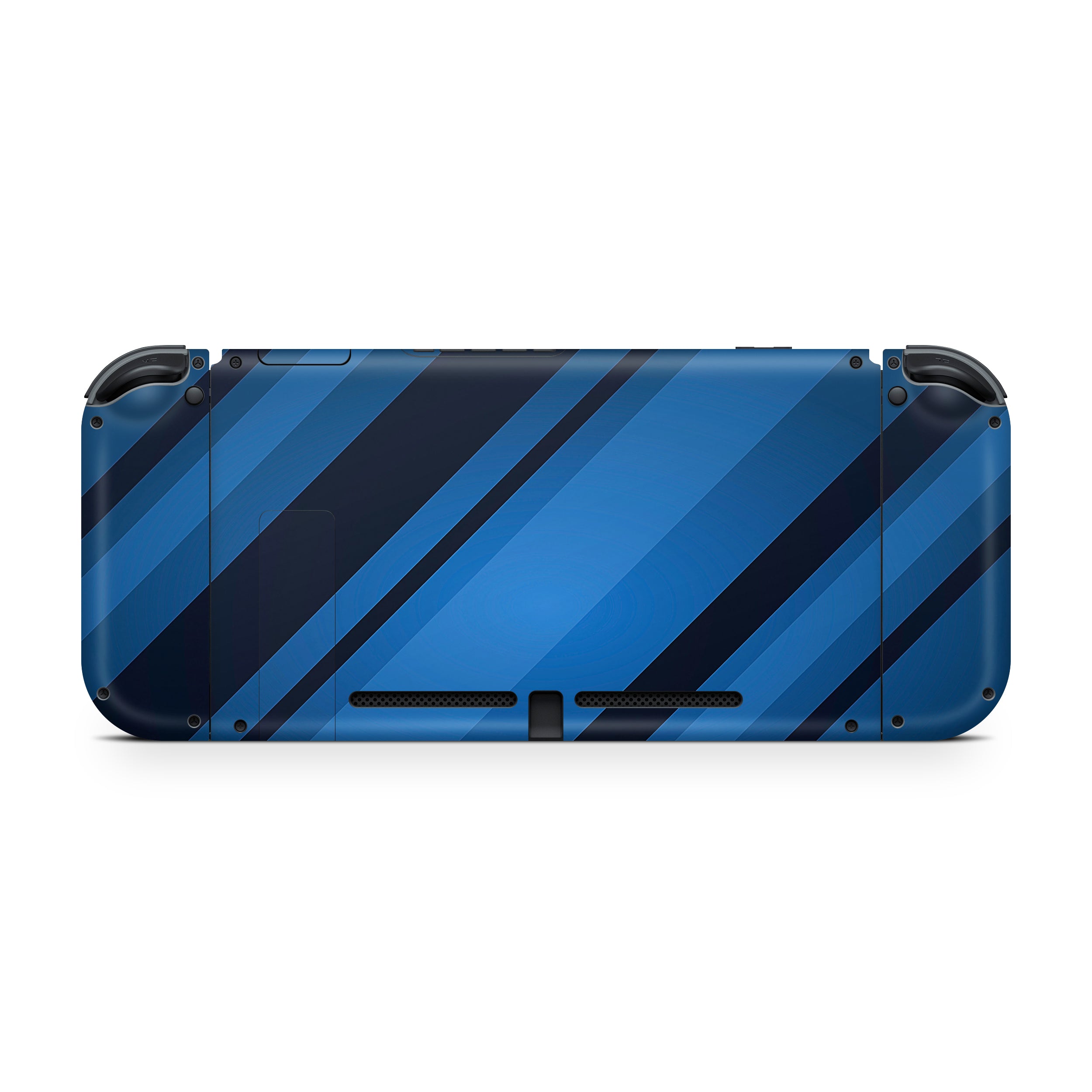 Blue Streaks v1 Nintendo Switch Skin - Abstract-inspired design