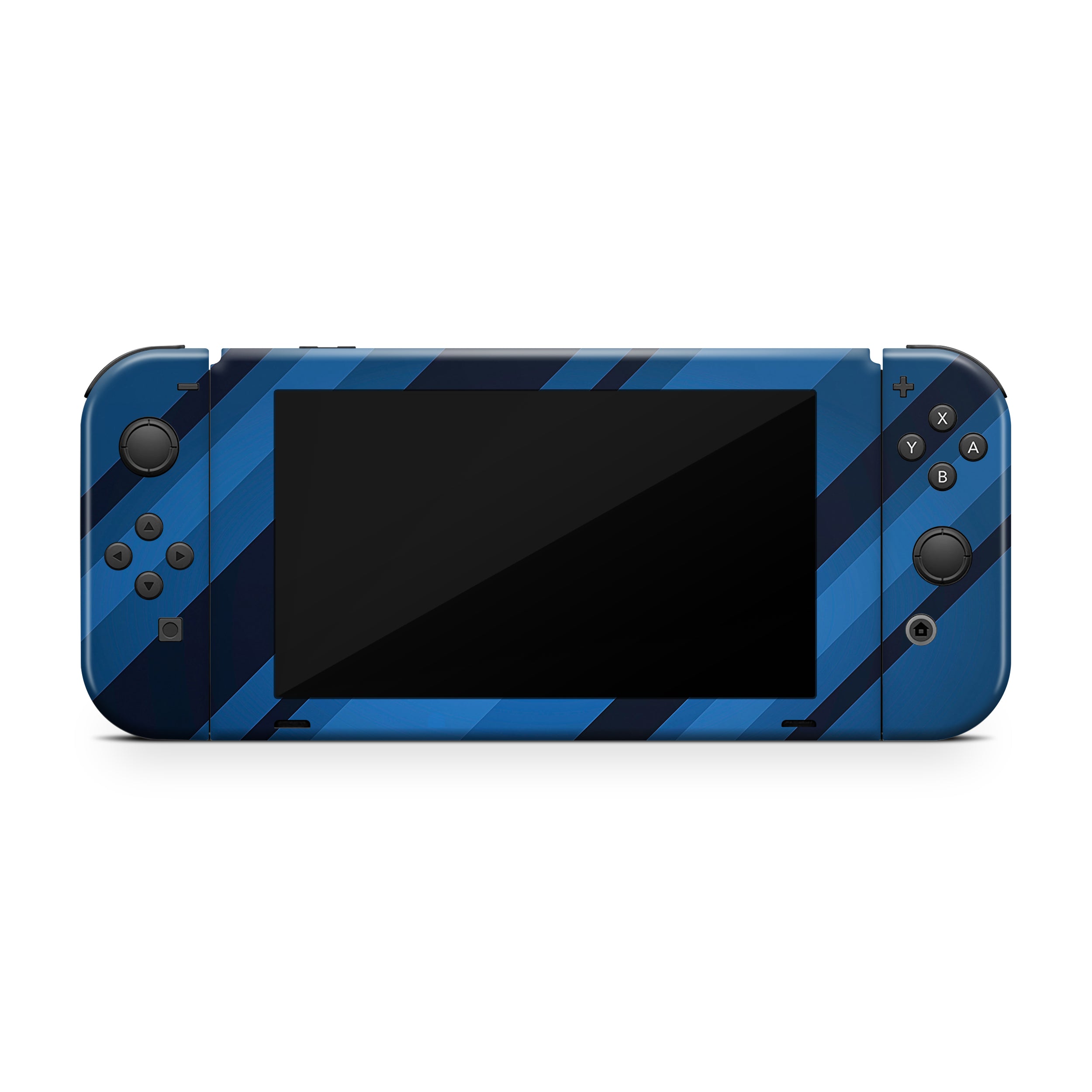 Blue Streaks v1 Nintendo Switch Skin - Abstract-inspired design