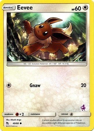 Eevee (49/68) (Mewtwo Deck) [Battle Academy 2020]
