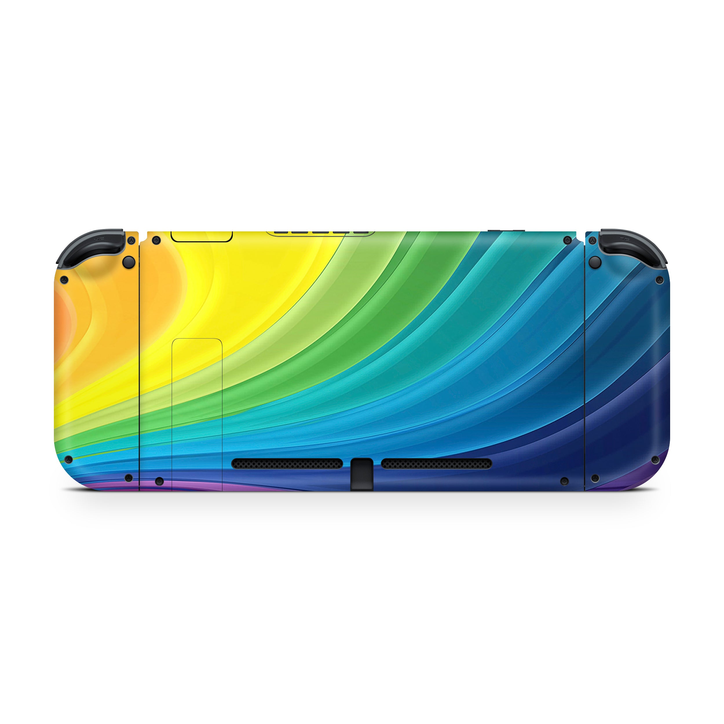 Prism Swirl v1 Nintendo Switch OLED Skin - Abstract-inspired design