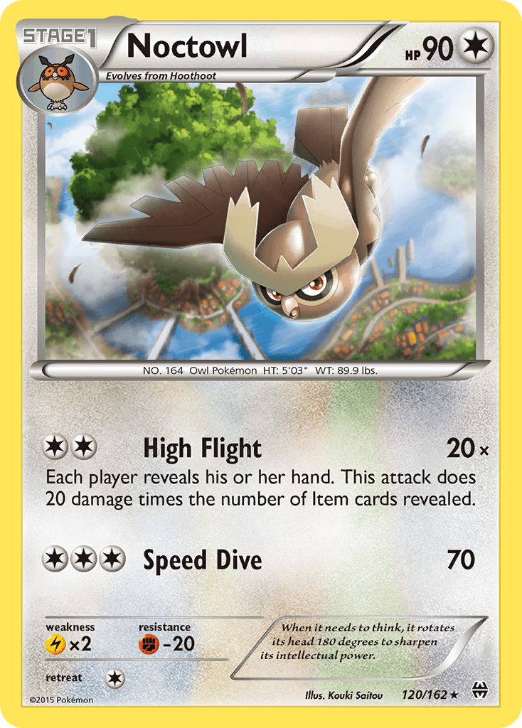 Noctowl (120/162) [XY: BREAKthrough]