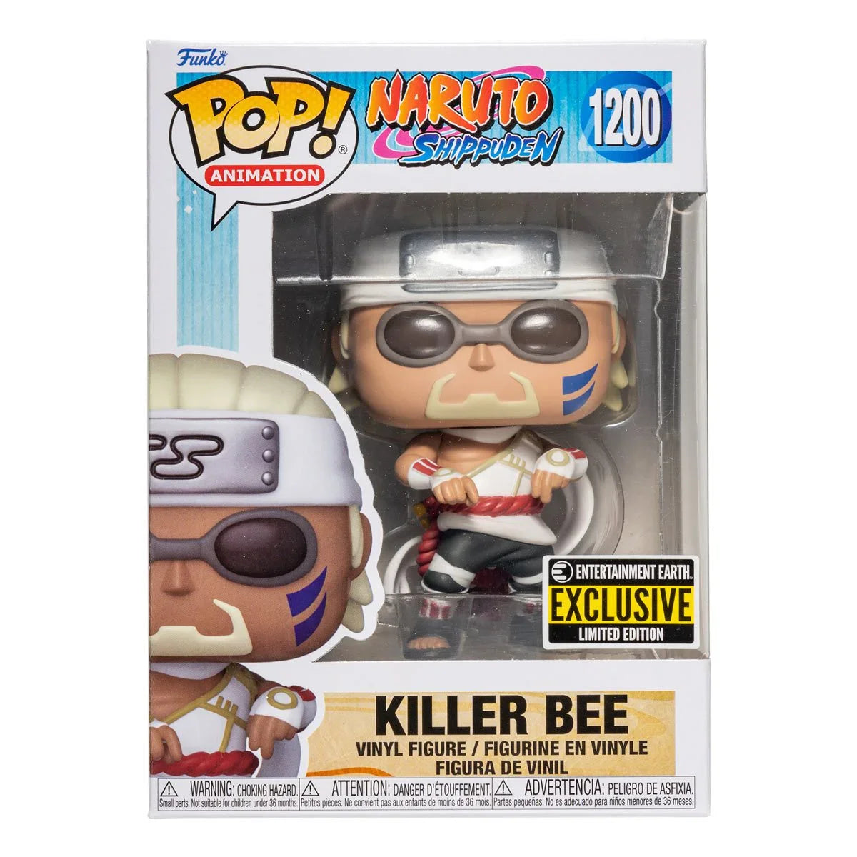 Funko Pop! Naruto Killer Bee - Entertainment Earth Exclusive