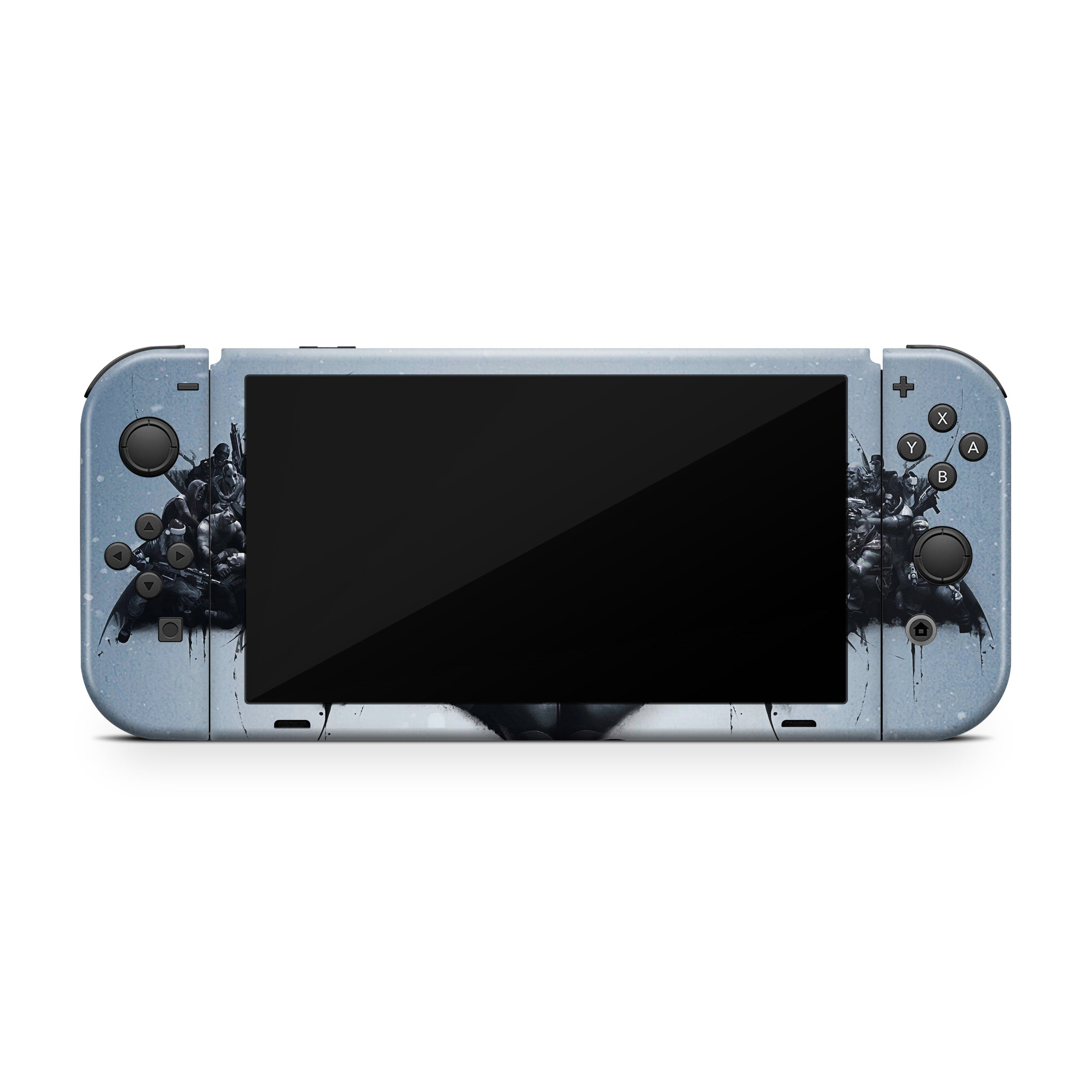 Gothic Knight v1 Nintendo Switch OLED Skin - Comics-inspired design