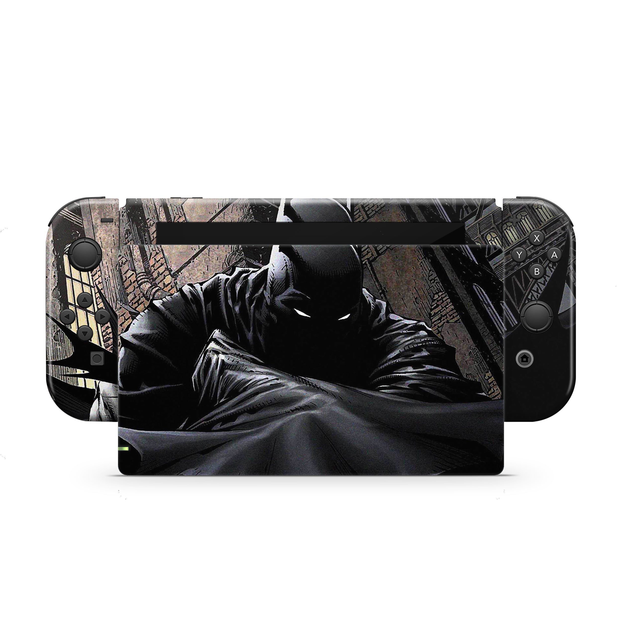 Gothic Knight v2 Nintendo Switch Skin - Comics-inspired design
