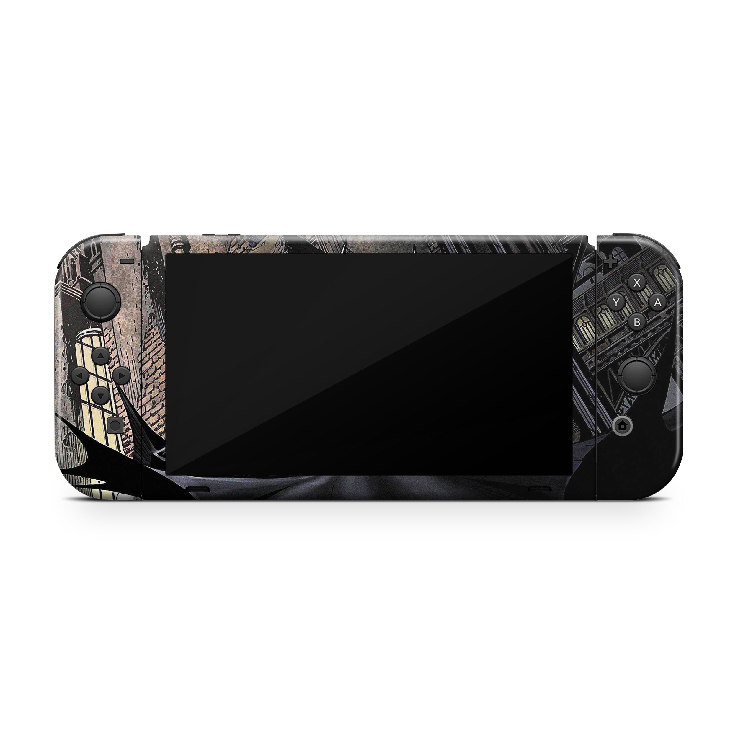 Gothic Knight v2 Nintendo Switch OLED Skin - Comics-inspired design