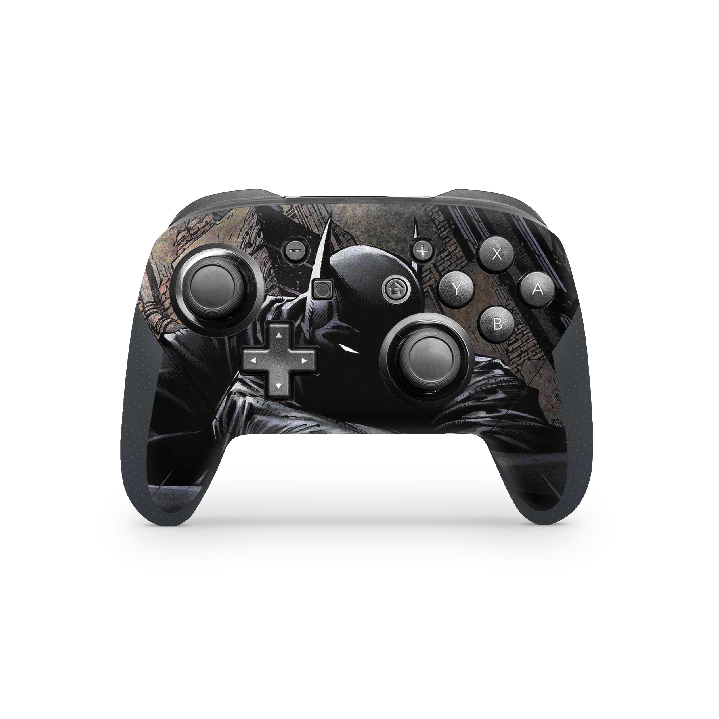 Gothic Knight v2 Nintendo Switch Pro Controller Skin - Comics-inspired design