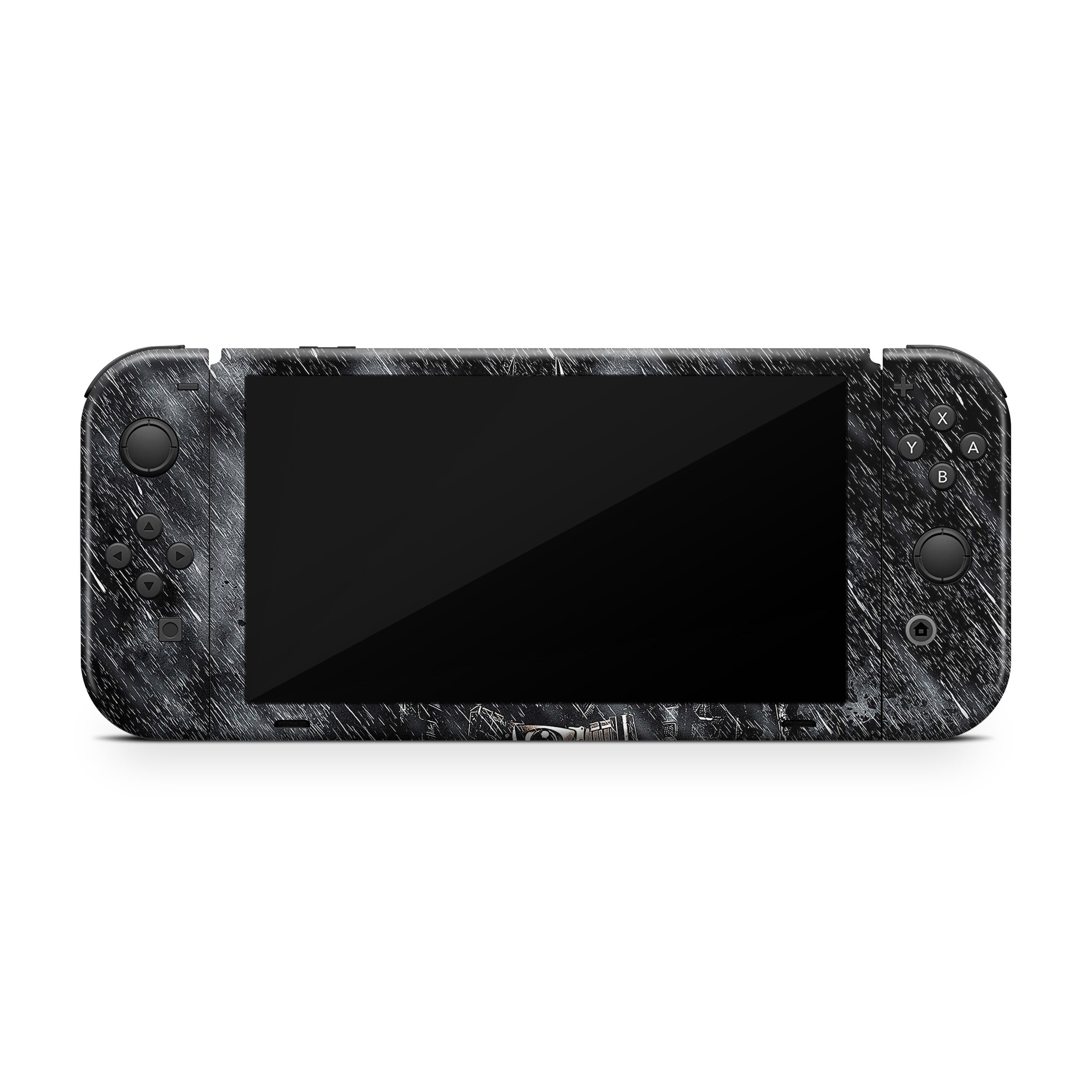 Gothic Knight v6 Nintendo Switch OLED Skin - Comics-inspired design