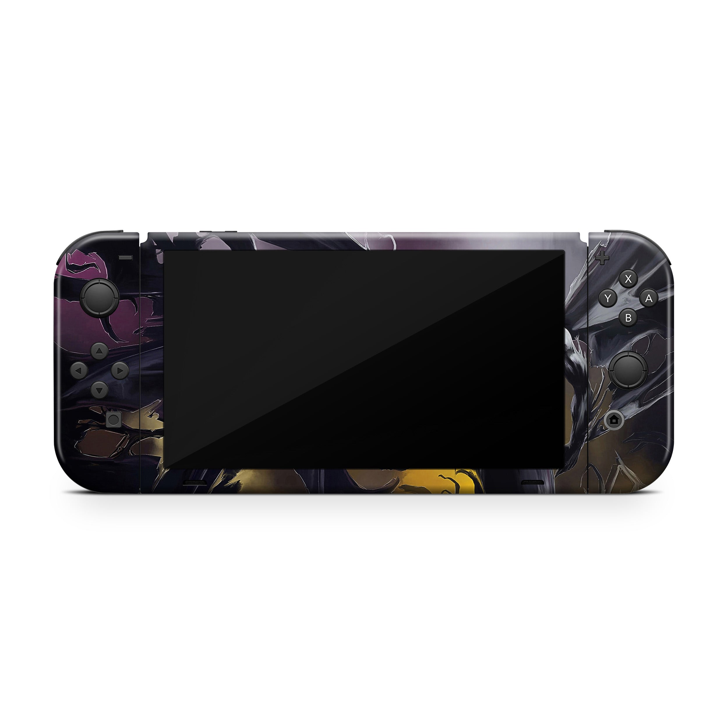 Gothic Knight v7 Nintendo Switch OLED Skin - Comics-inspired design