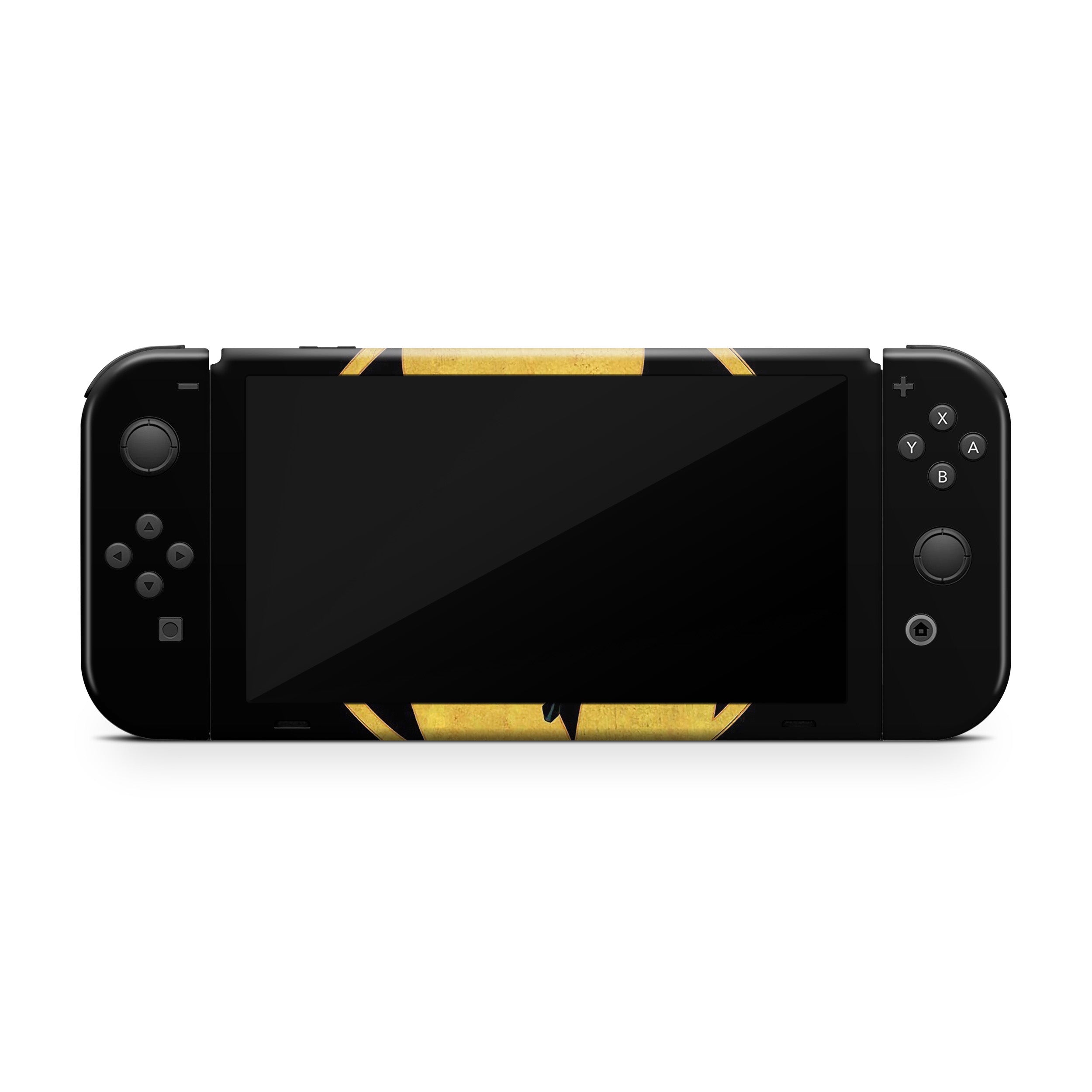 Gothic Knight v8 Nintendo Switch OLED Skin - Comics-inspired design