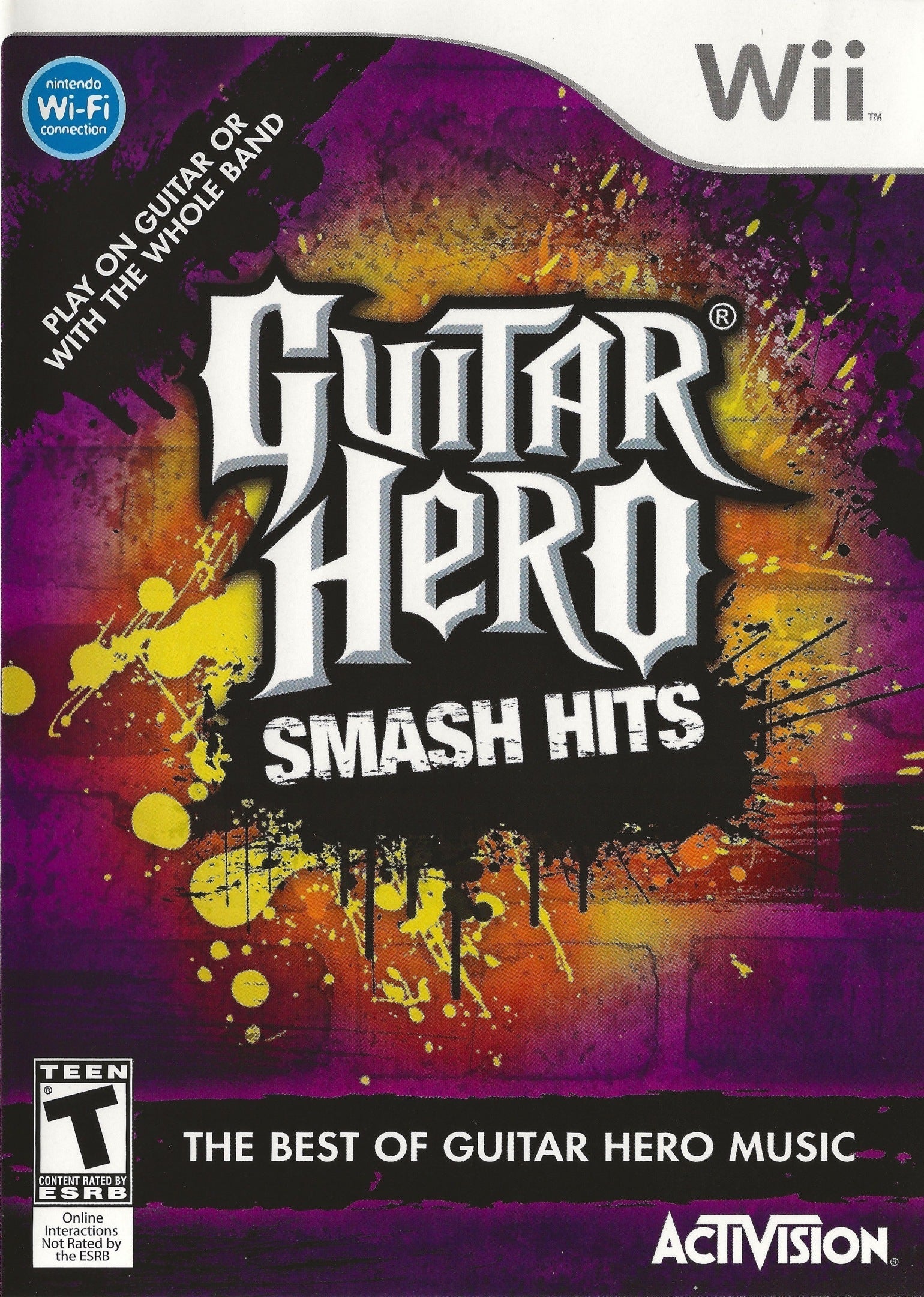 Guitar Hero: Metallica VS Aerosmith Smash Hit Guitar Bundle (Nintendo Wii)