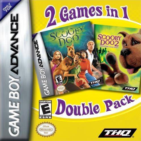 2 Games in 1 Double Pack: Scooby-Doo / Scooby-Doo 2: Monsters Unleashed (Gameboy Advance)