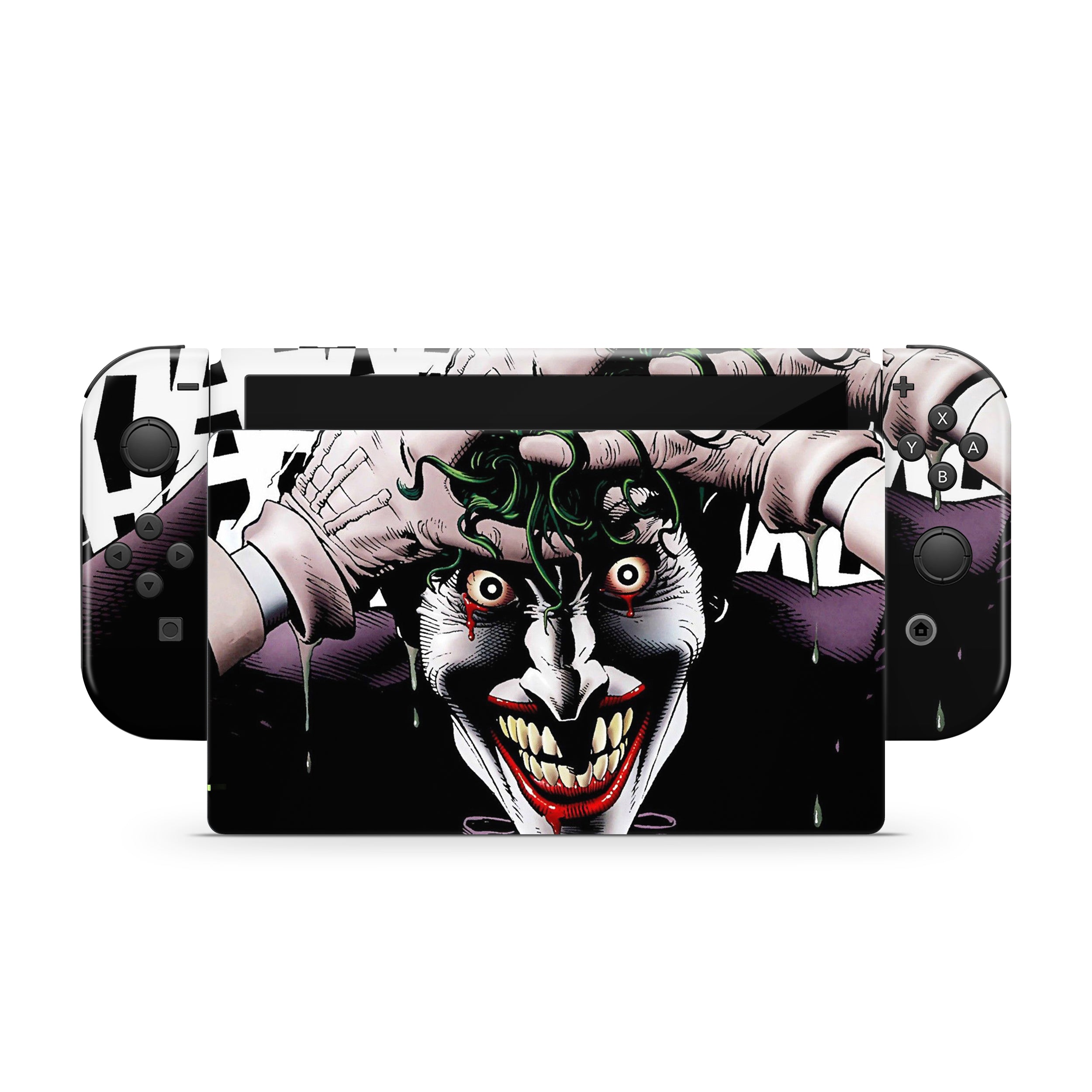 King of Mayhem v7 Nintendo Switch OLED Skin - Comics-inspired design