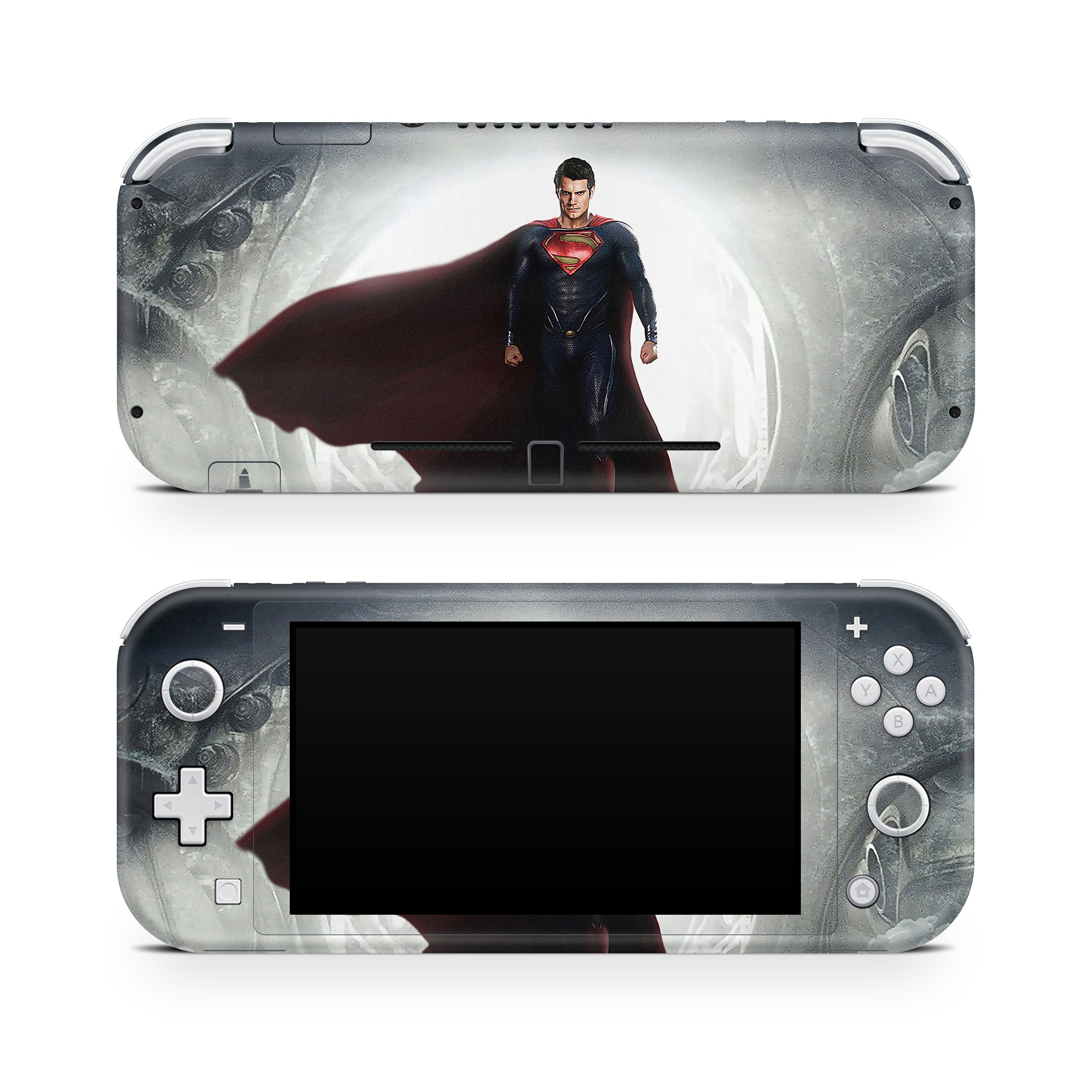 Hero of Steel v1 Nintendo Switch Lite Skin - Comics-inspired design