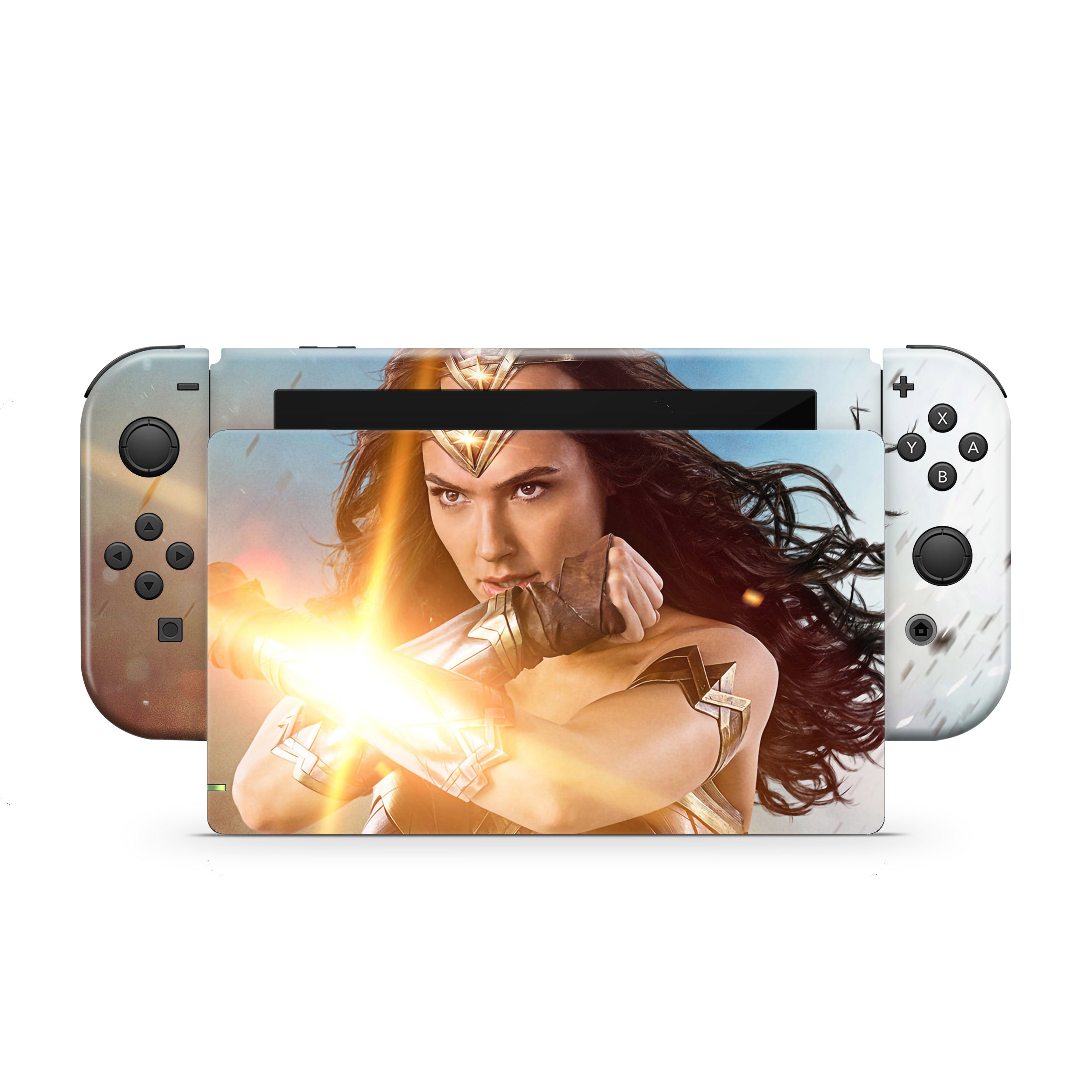 Amazon Goddess v1 Nintendo Switch Skin - Comics-inspired design