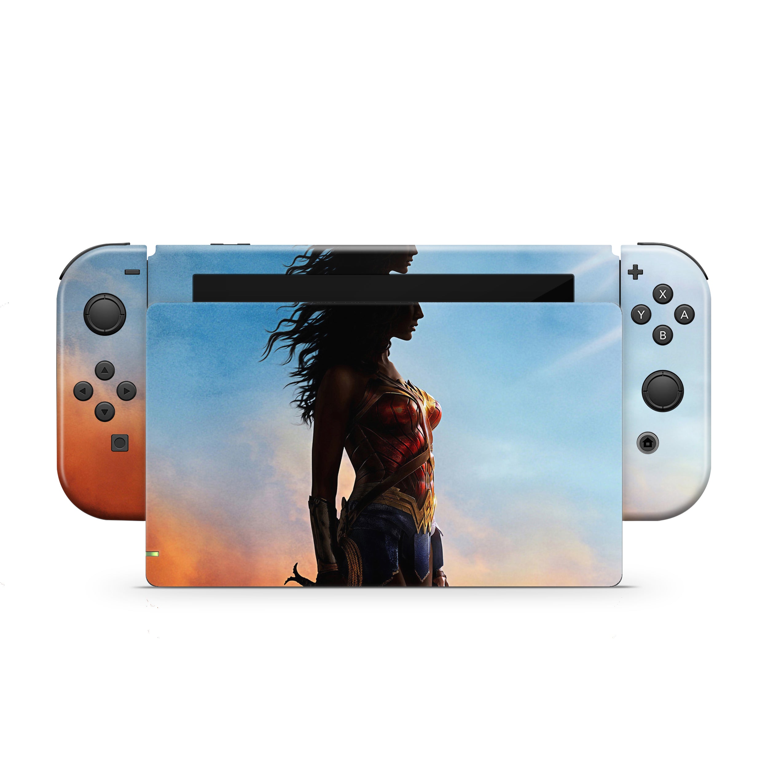 Amazon Goddess v2 Nintendo Switch Skin - Comics-inspired design