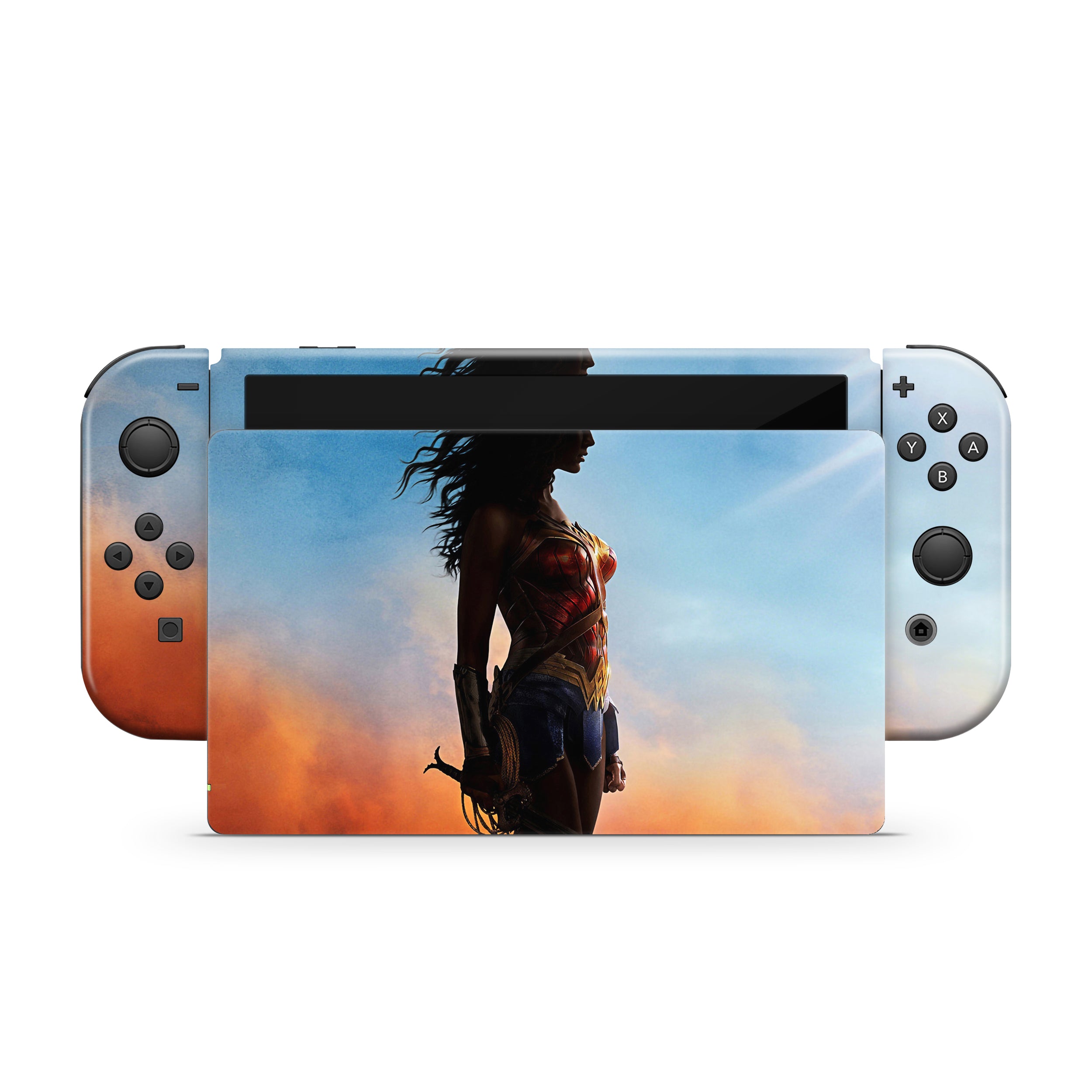 Amazon Goddess v2 Nintendo Switch OLED Skin - Comics-inspired design