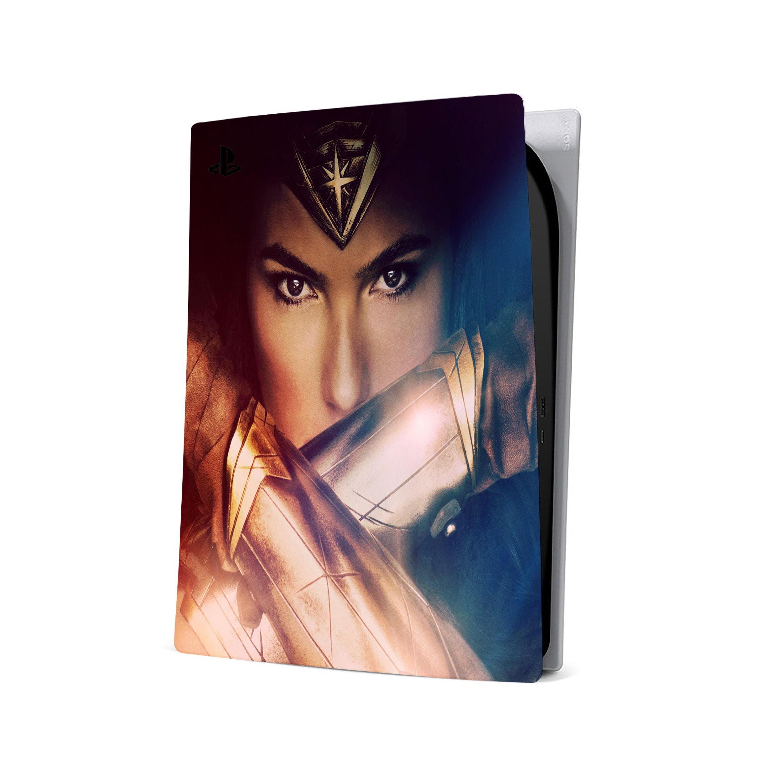 Amazon Goddess v3 PS5 Skin - Comics-inspired design
