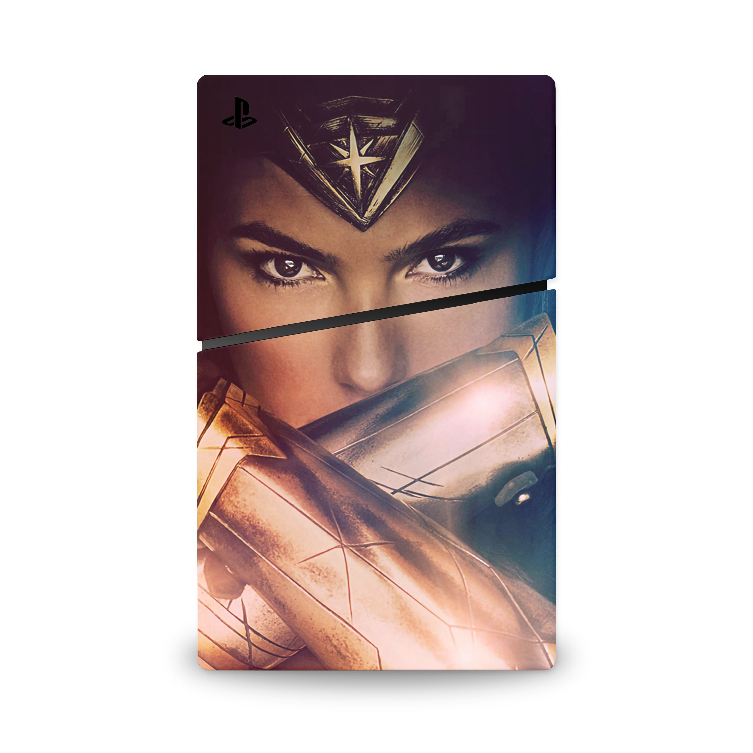 Amazon Goddess v3 PS5 Slim Skin - Comics-inspired design