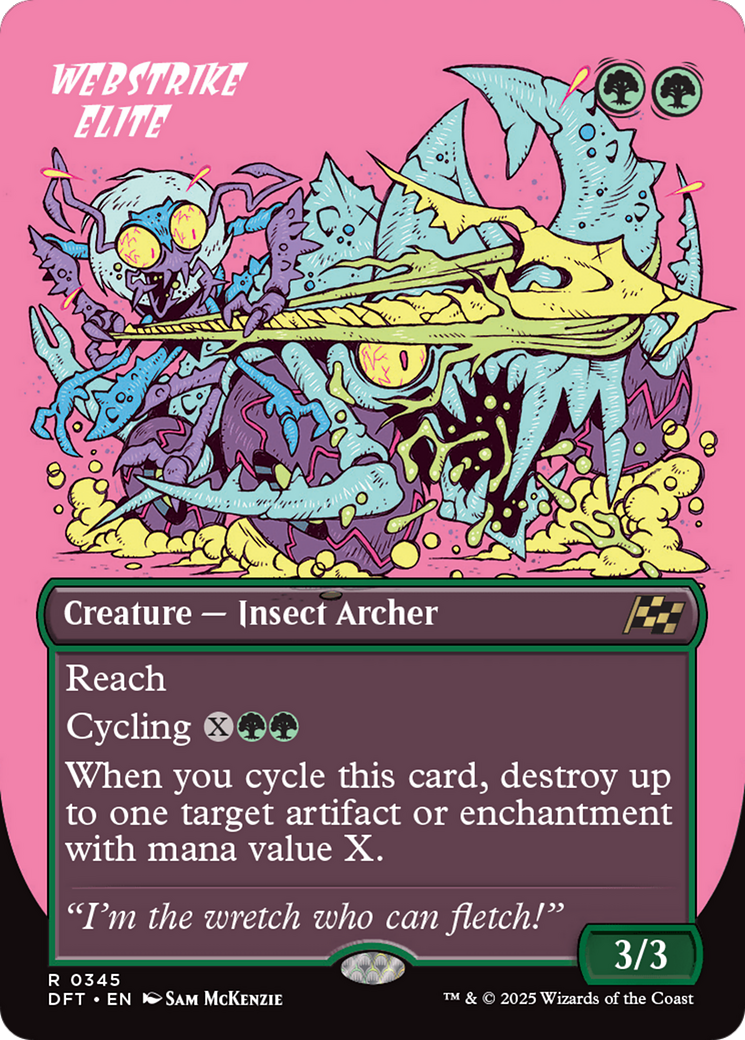 Webstrike Elite (DFT-345) - Aetherdrift (Borderless)