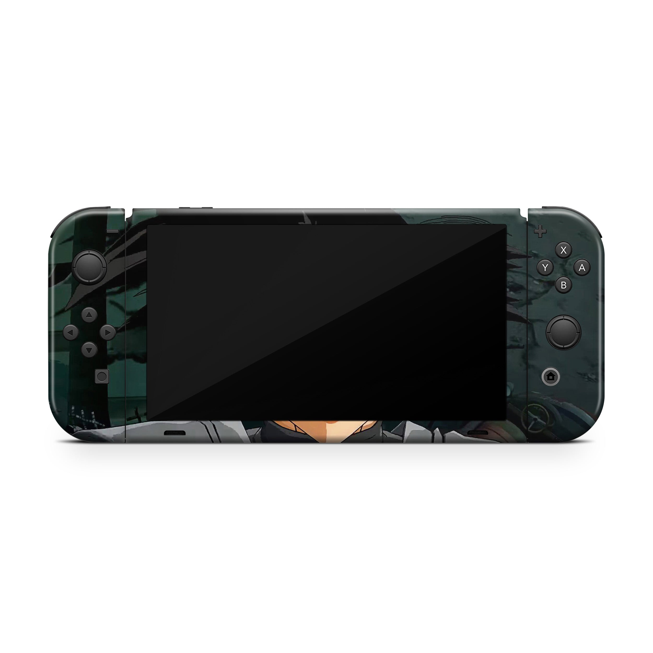 Shadow Warrior v1 Nintendo Switch OLED Skin - Anime-inspired design