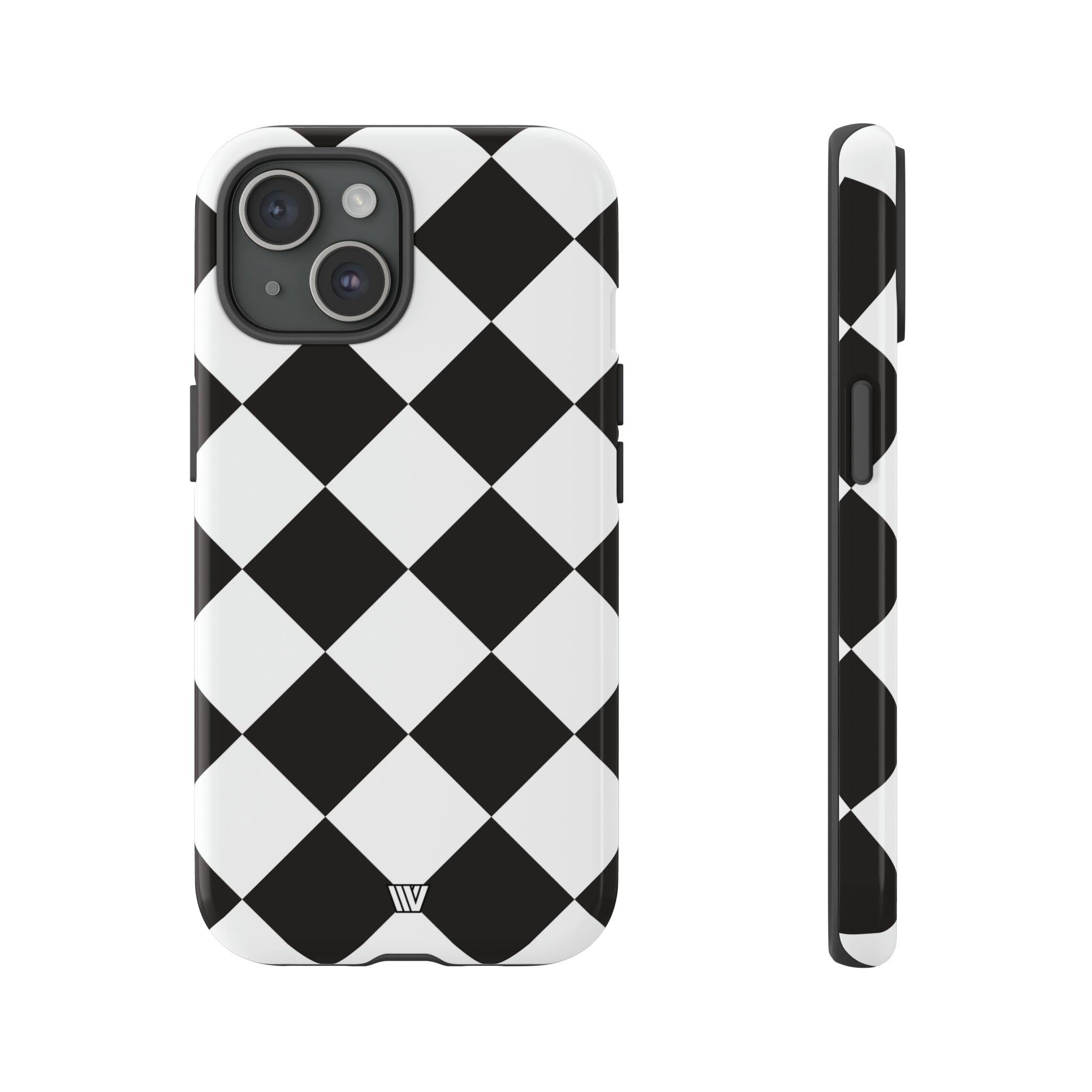 BLACK & WHITE DIAMOND | Tough Phone Case