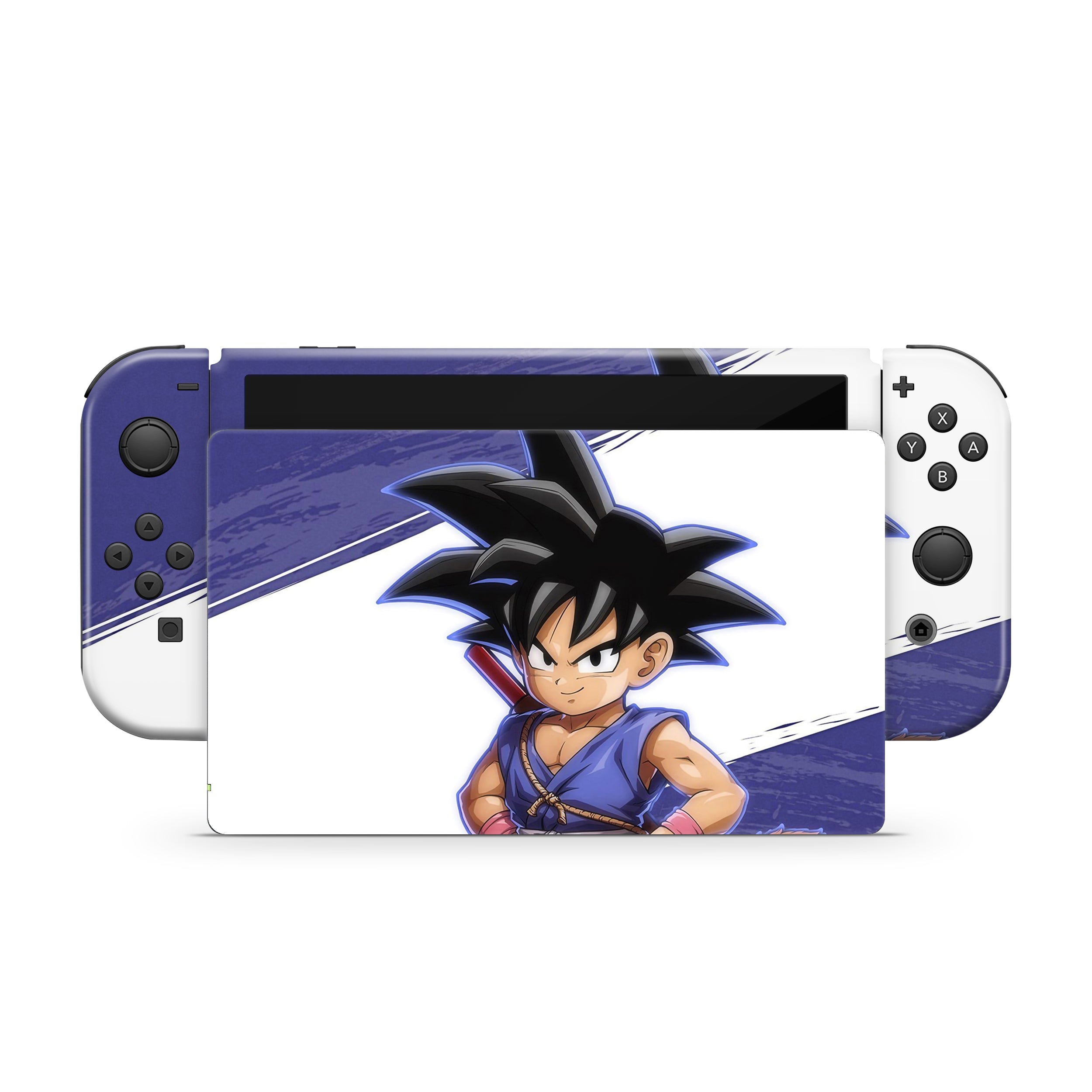 Rising Hero v1 Nintendo Switch OLED Skin - Anime-inspired design