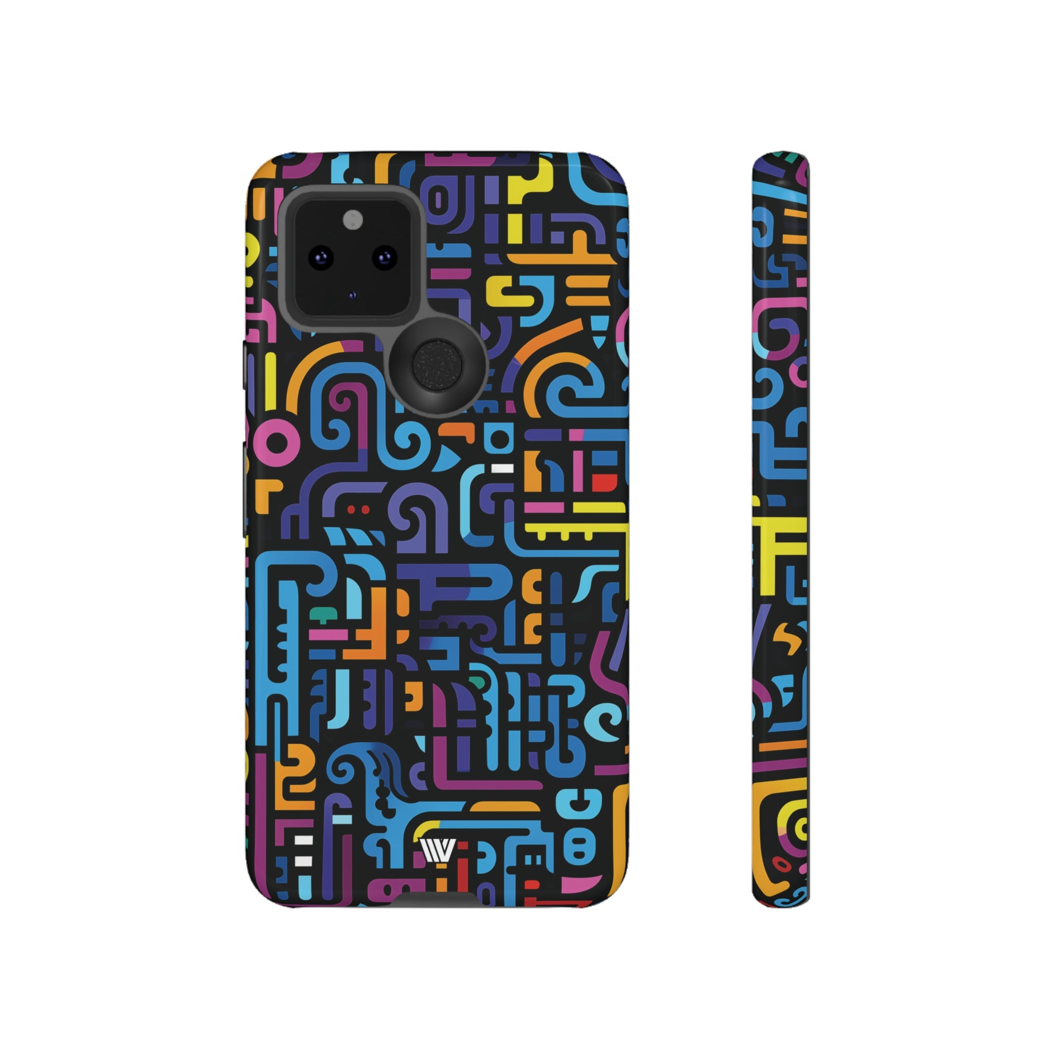 NEON GLYPHS | Tough Phone Case