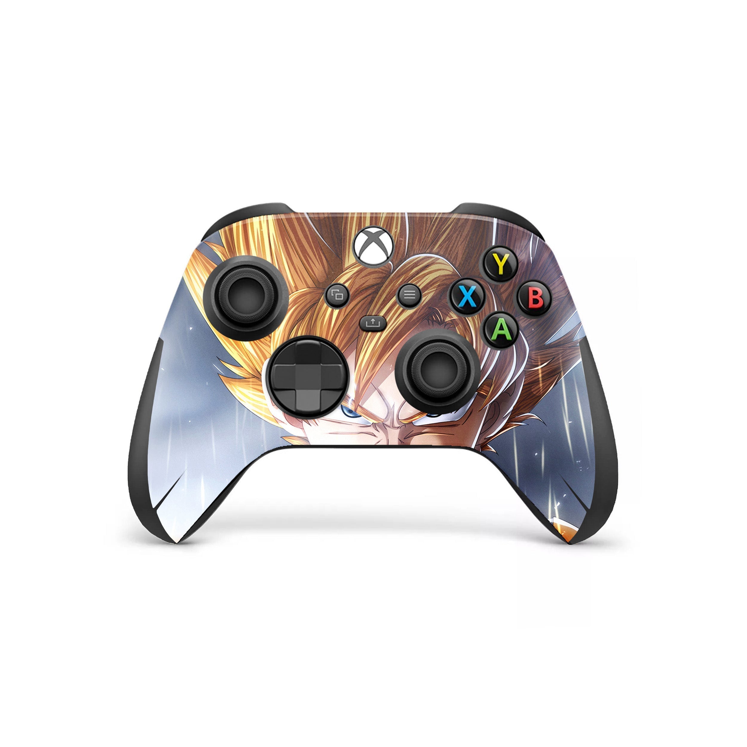 Saiyan Prime v6 Xbox Series Controller Skin - Anime-inspired design