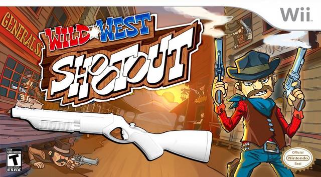 Wild West Shootout with Gun (Wii)