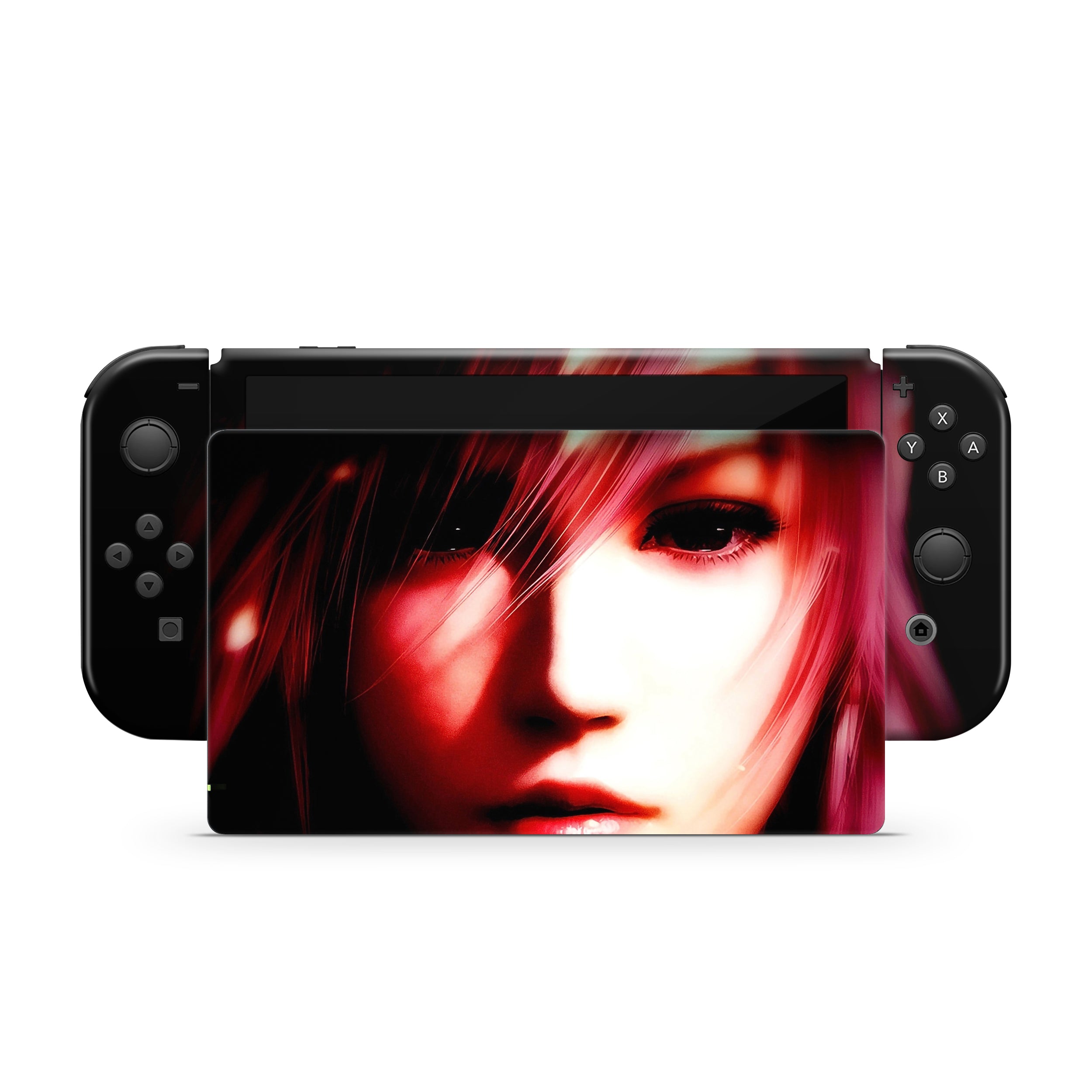 Storm Valkyrie v1 Nintendo Switch OLED Skin - Video Game-inspired design
