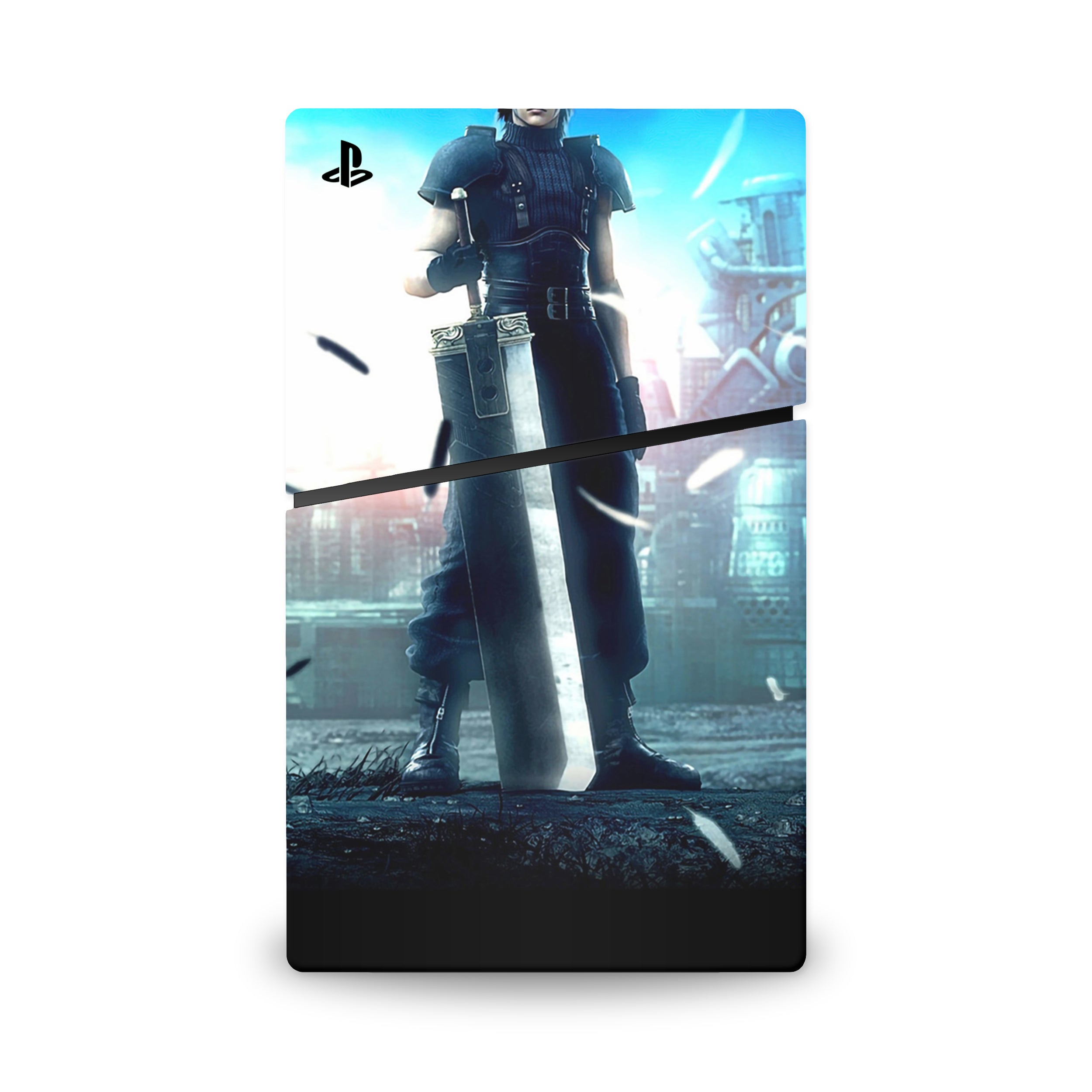 Omnislasher v1 PS5 Slim Digital Skin - Video Game-inspired design