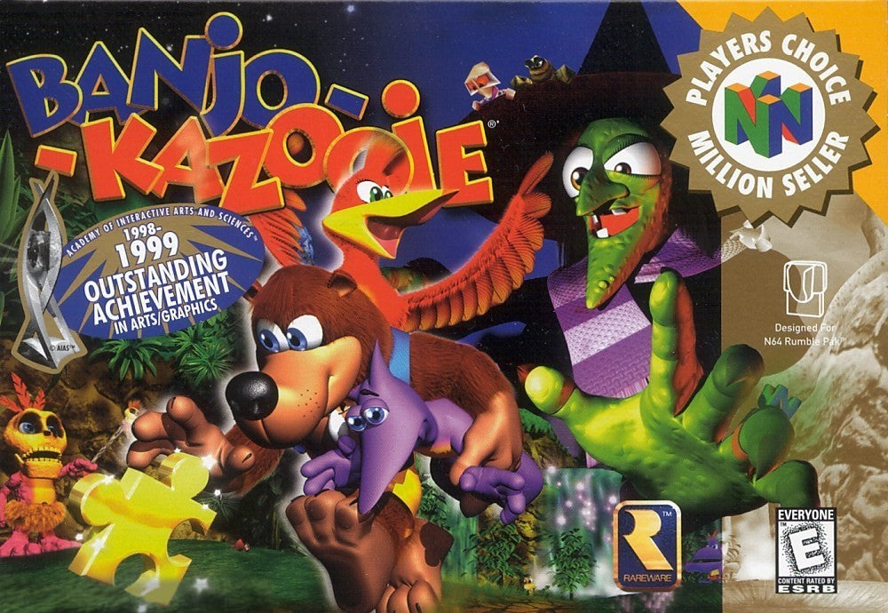Banjo-Kazooie (Player's Choice) (Nintendo 64)