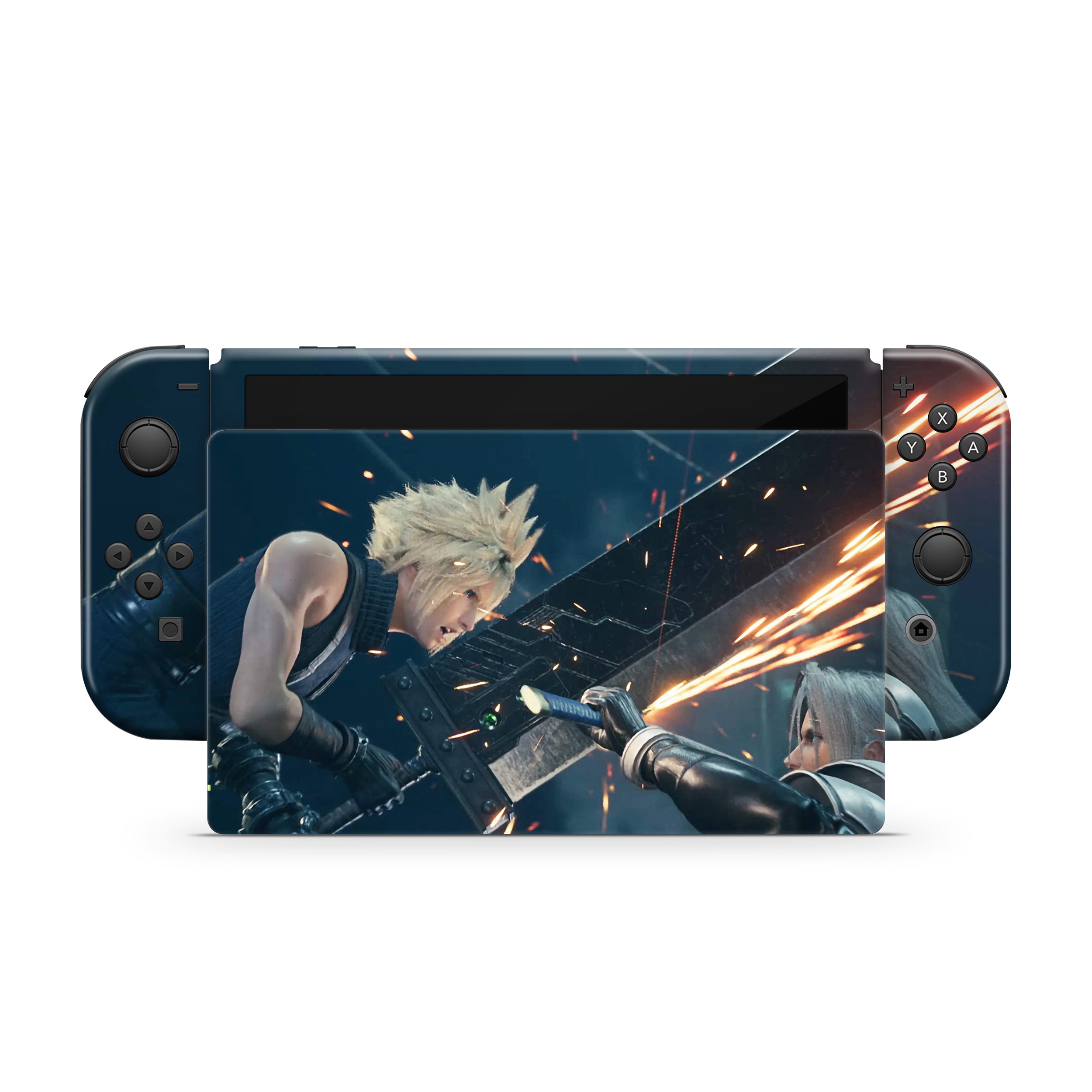 Blade and Chaos v2 Nintendo Switch OLED Skin - Video Game-inspired design