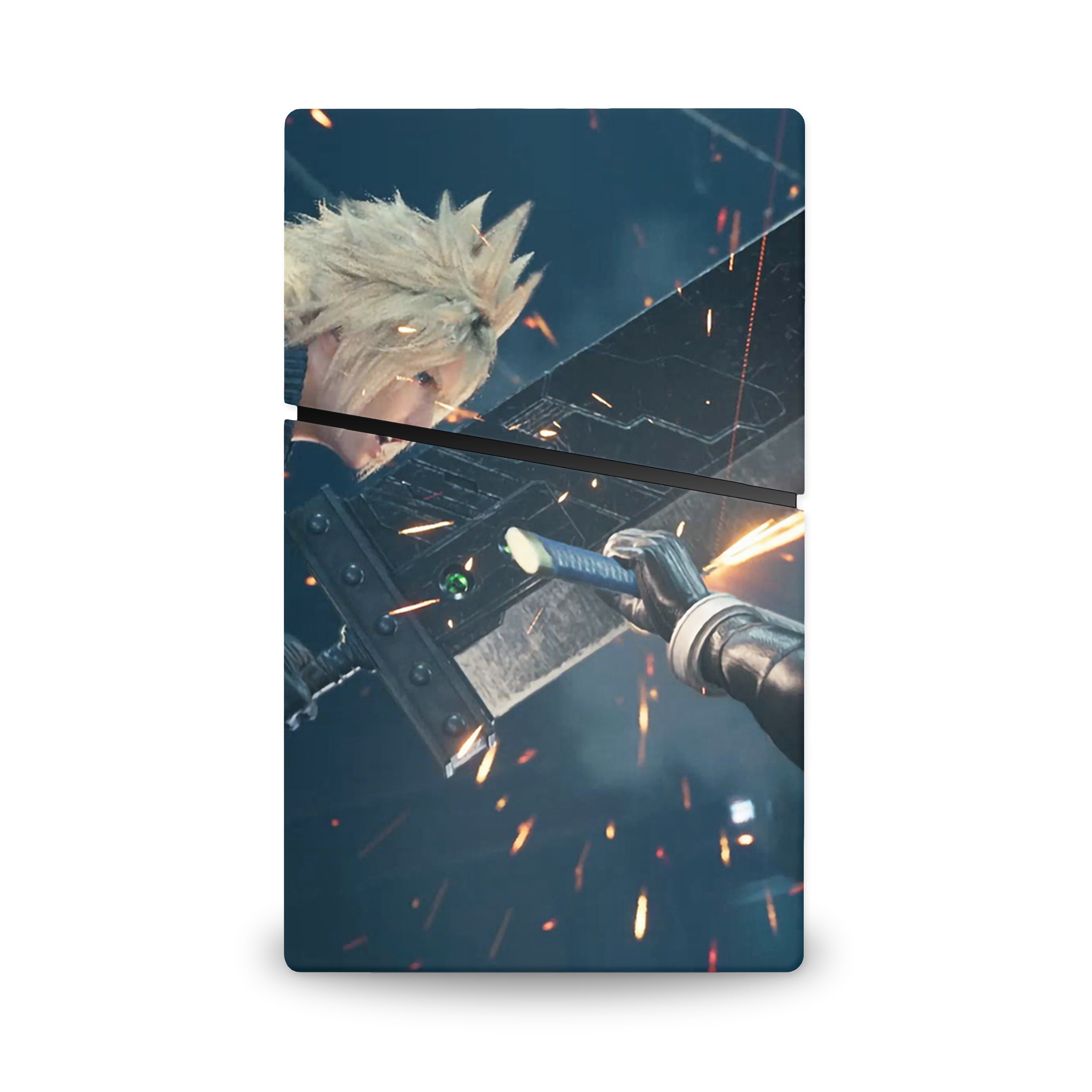 Blade and Chaos v2 PS5 Slim Digital Skin - Video Game-inspired design