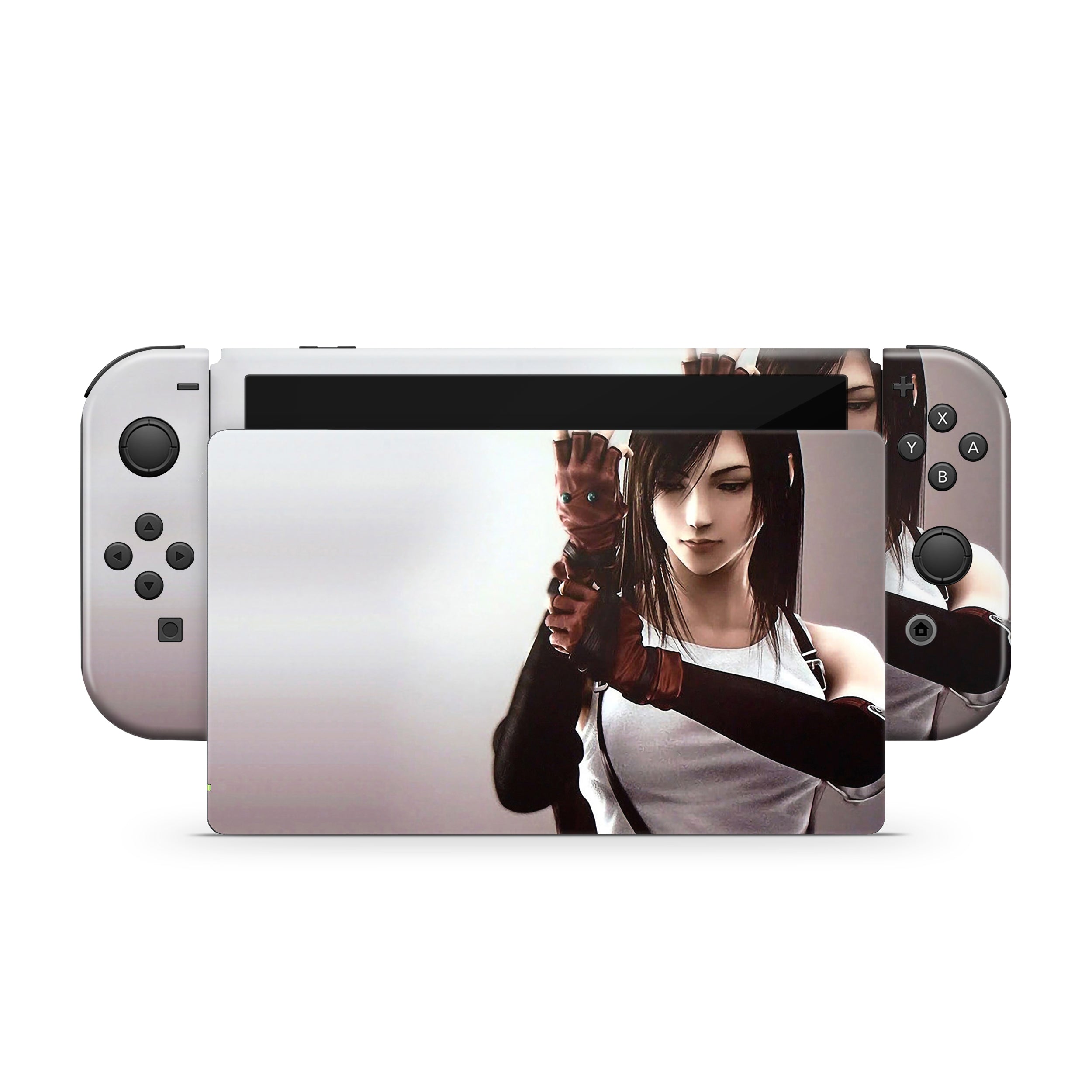 Combat Brawler v1 Nintendo Switch OLED Skin - Video Game-inspired design