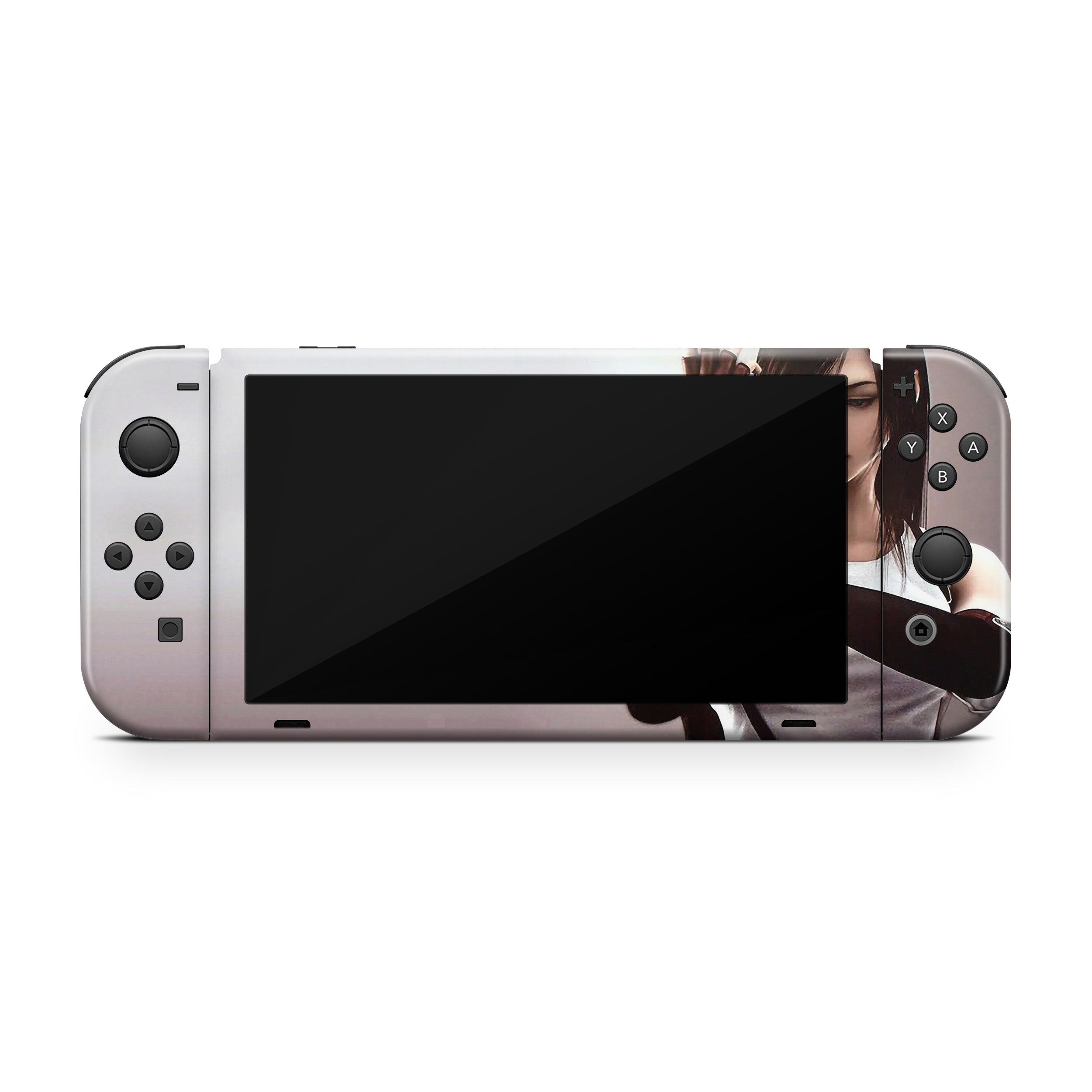 Combat Brawler v1 Nintendo Switch OLED Skin - Video Game-inspired design