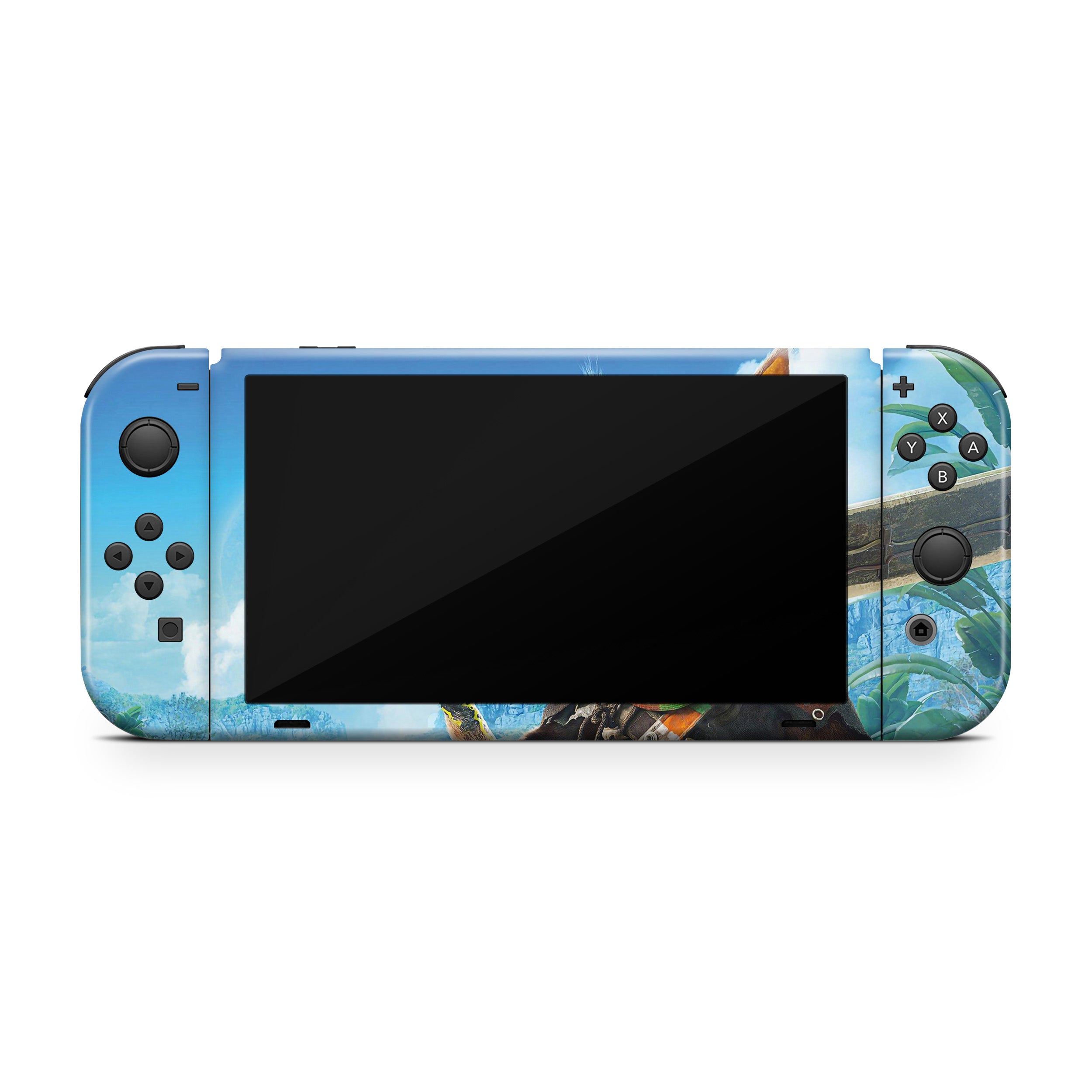 Mutant Beast v1 Nintendo Switch OLED Skin - Video Game-inspired design