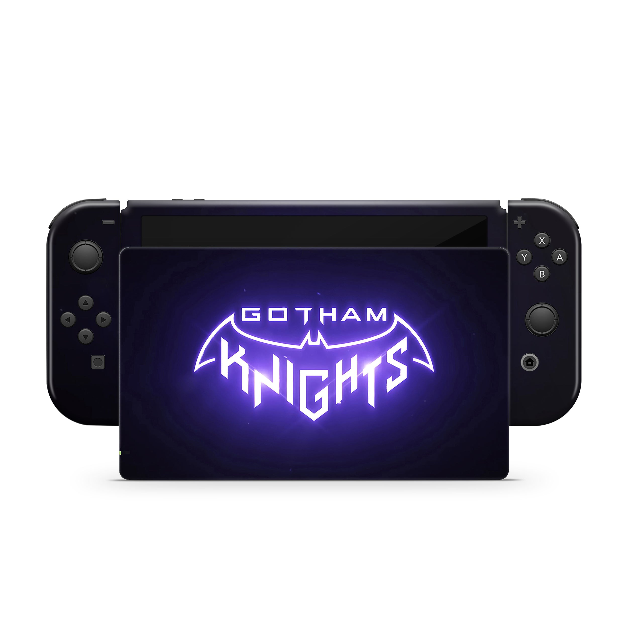 Dark City Warriors v1 Nintendo Switch OLED Skin - Comics-inspired design