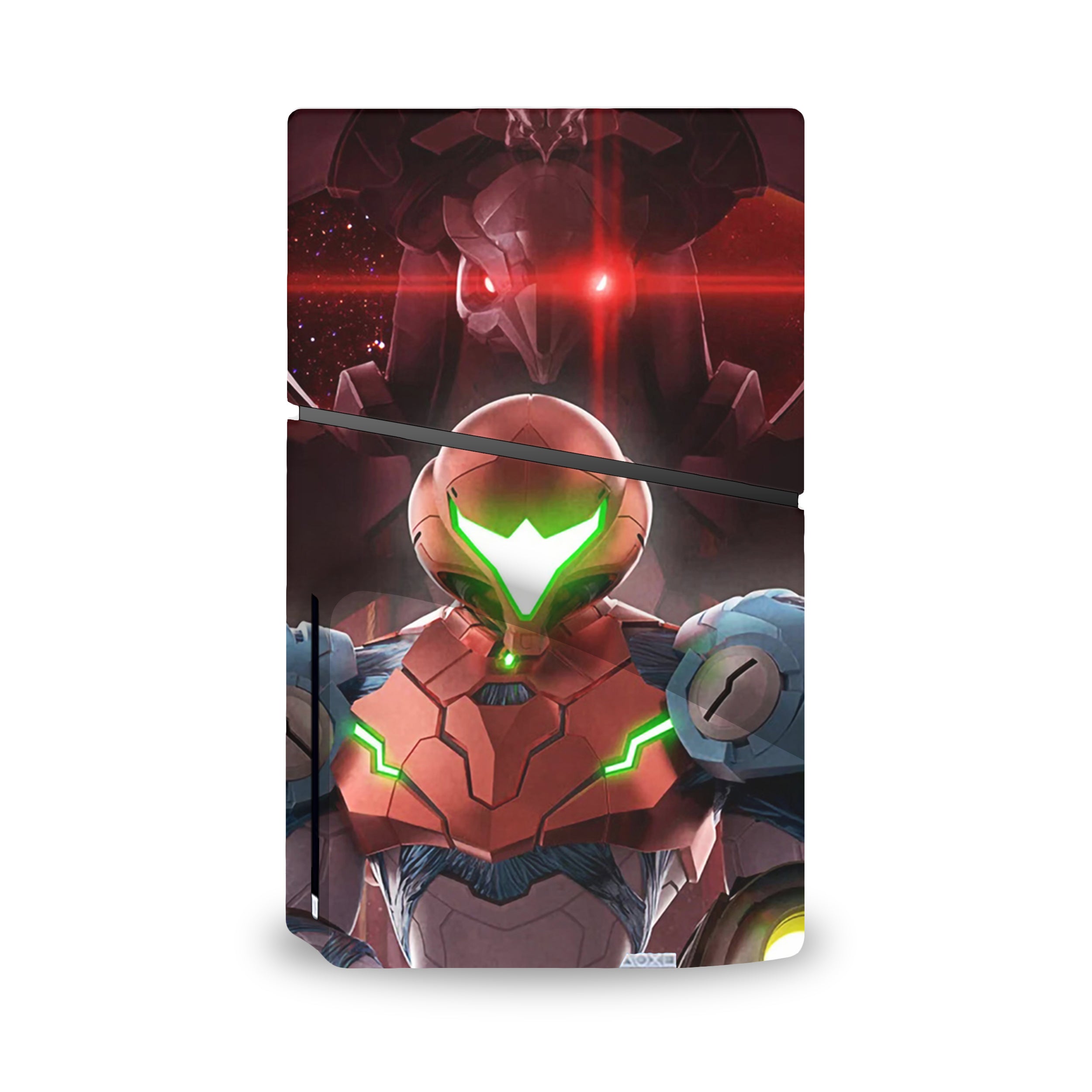 Plasma Sentinel v1 PS5 Slim Skin - Video Game-inspired design