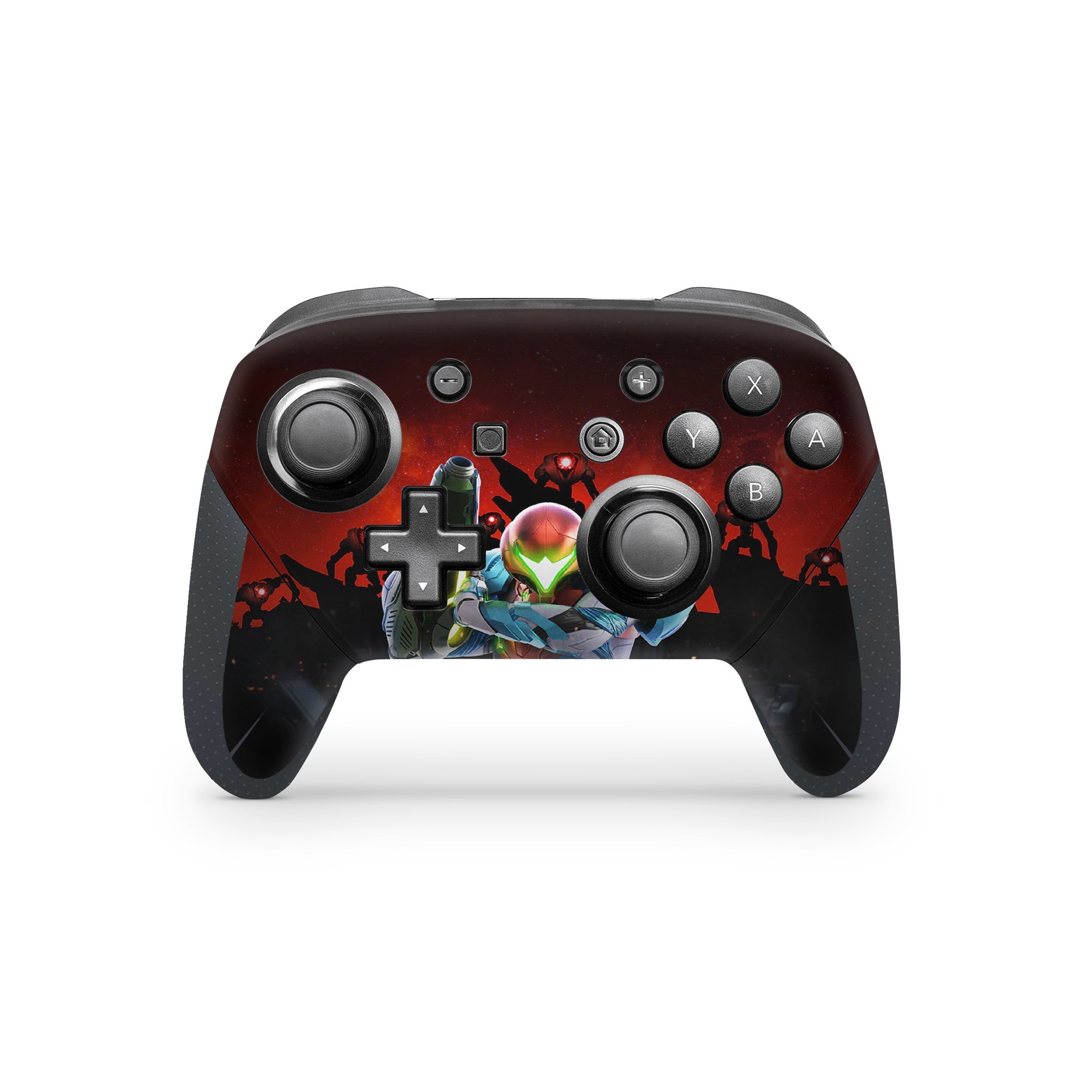 Plasma Sentinel v2 Nintendo Switch Pro Controller Skin - Video Game-inspired design