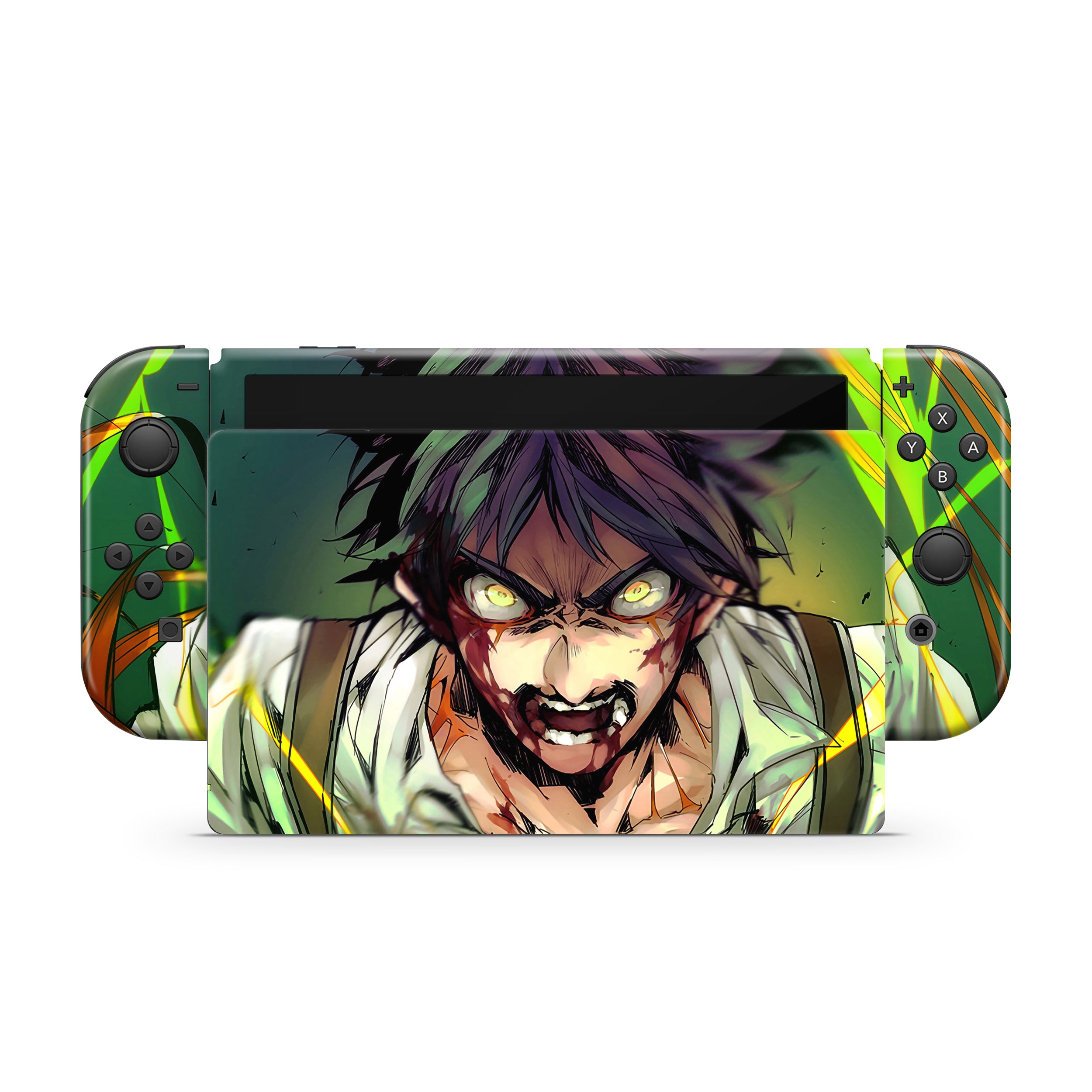 Titan Hunter v1 Nintendo Switch OLED Skin - Anime-inspired design