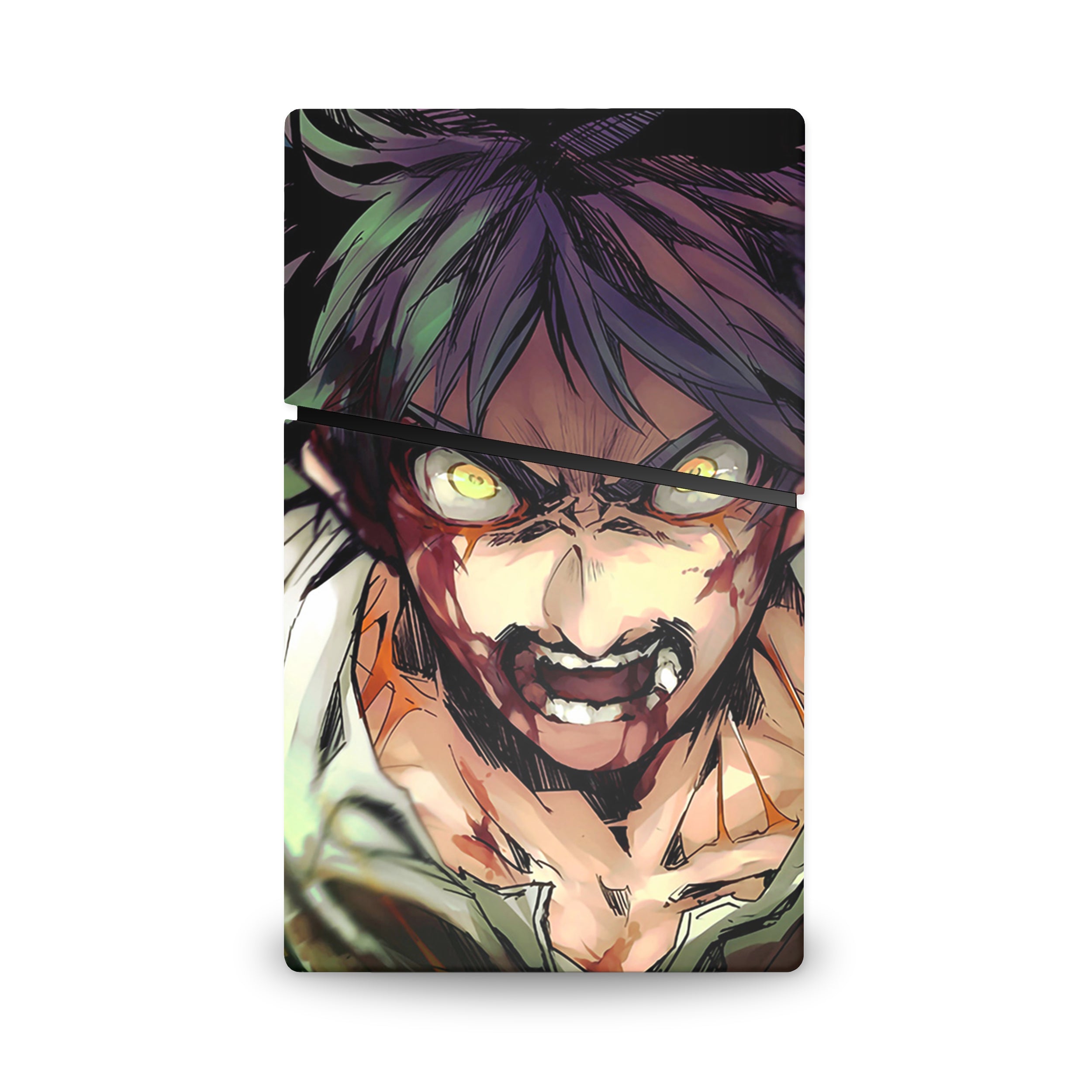 Titan Hunter v1 PS5 Slim Digital Skin - Anime-inspired design