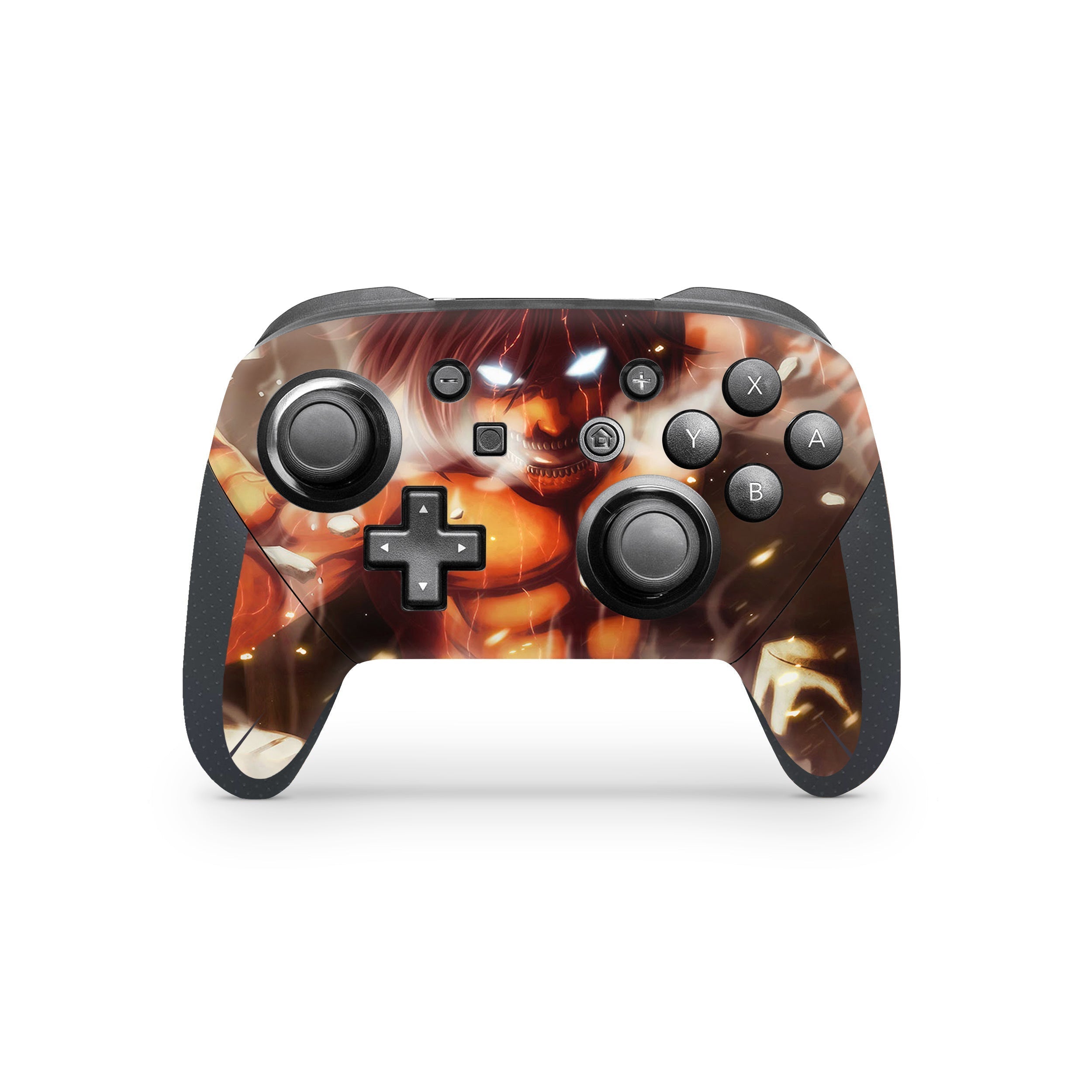 Titan Hunter v2 Nintendo Switch Pro Controller Skin - Anime-inspired design