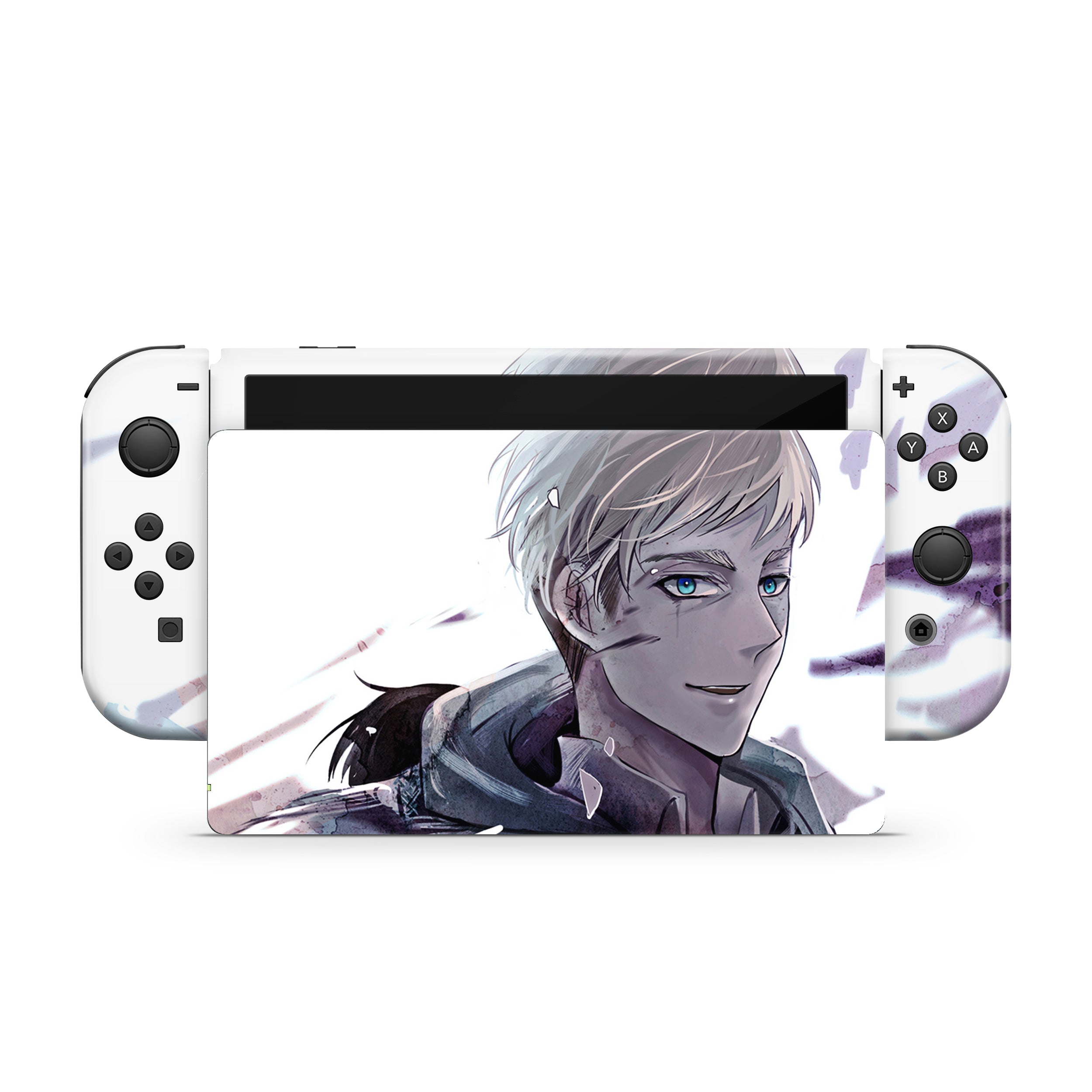 Tactical Commander v1 Nintendo Switch OLED Skin - Anime-inspired design