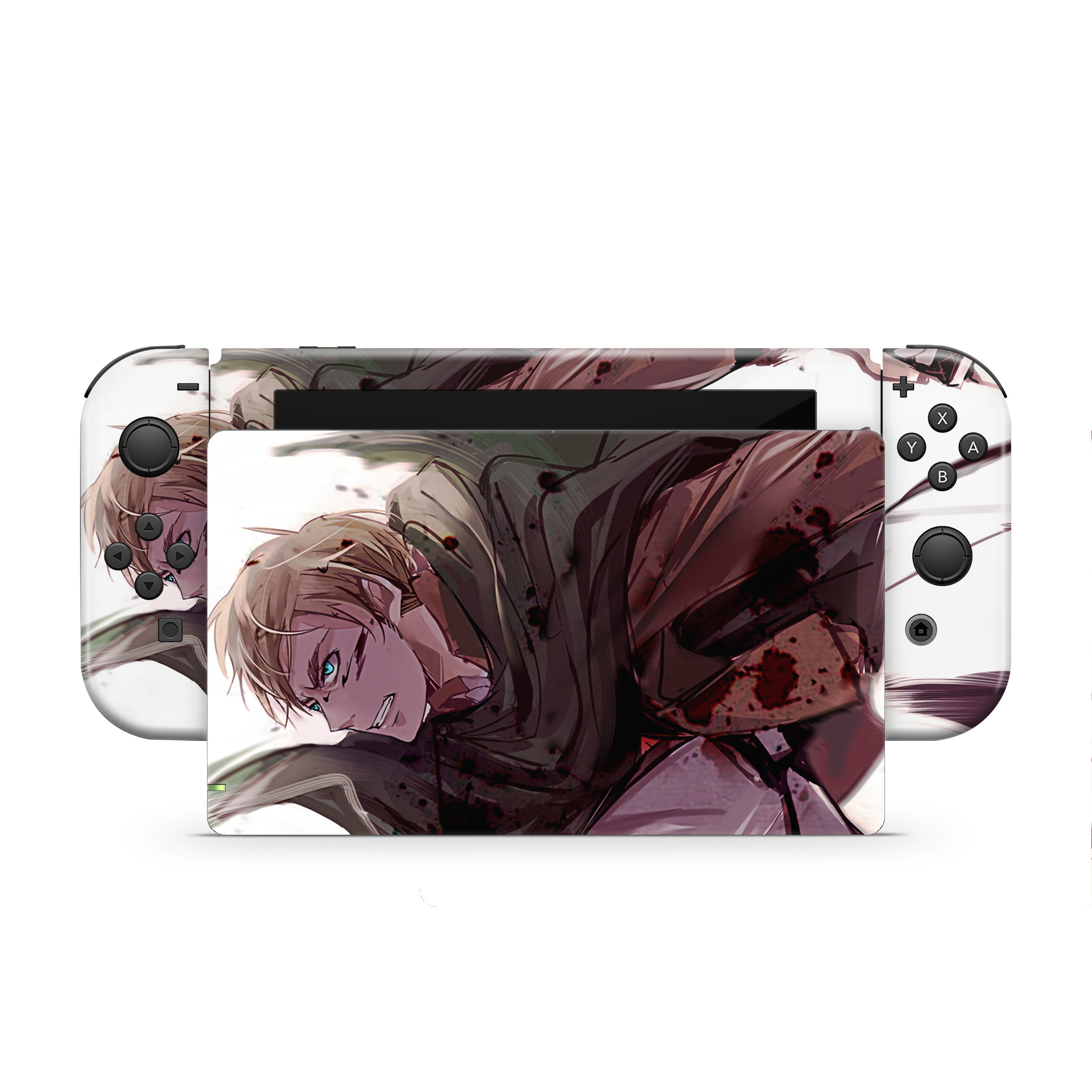 Tactical Commander v2 Nintendo Switch Skin - Anime-inspired design
