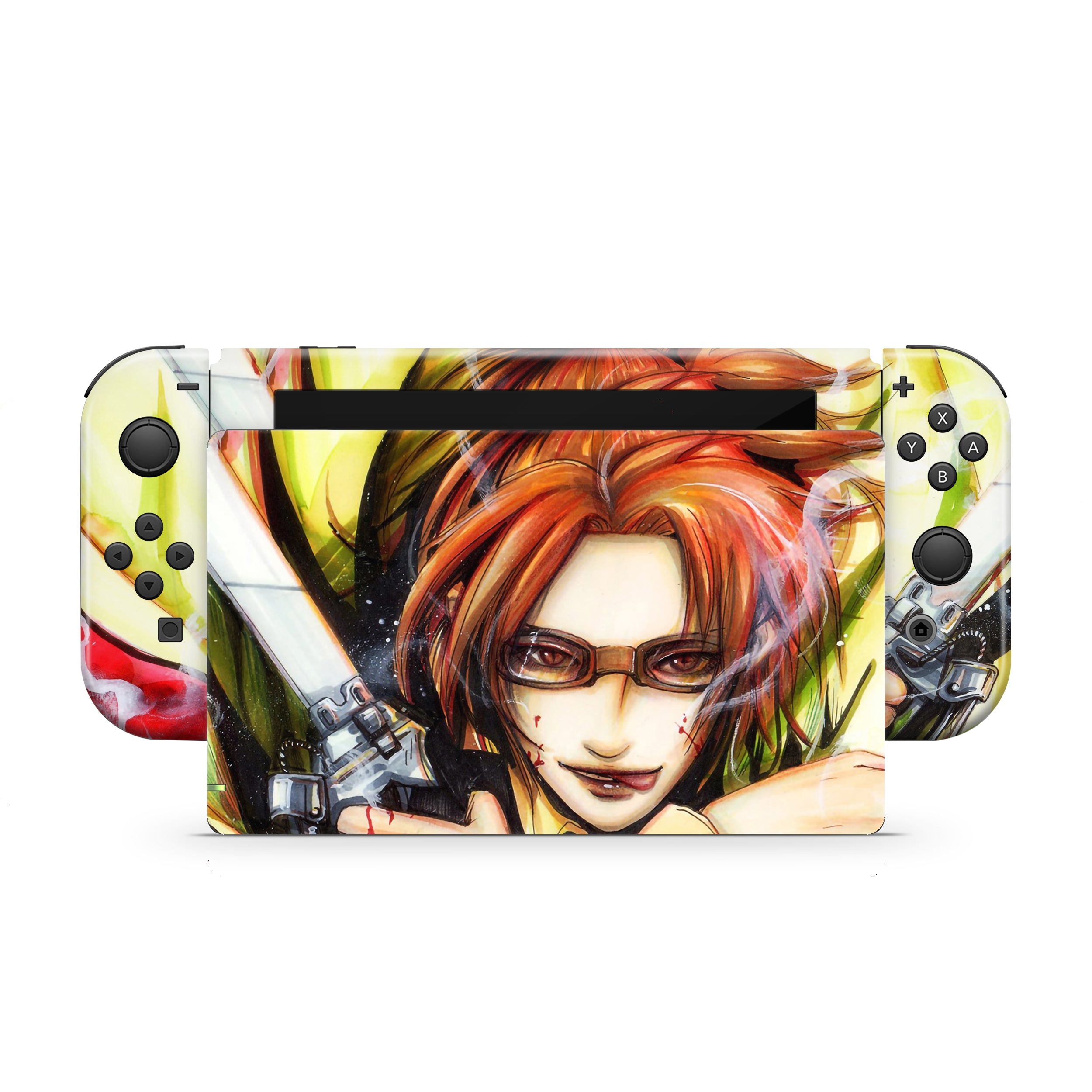 Optic Maverick v1 Nintendo Switch Skin - Anime-inspired design