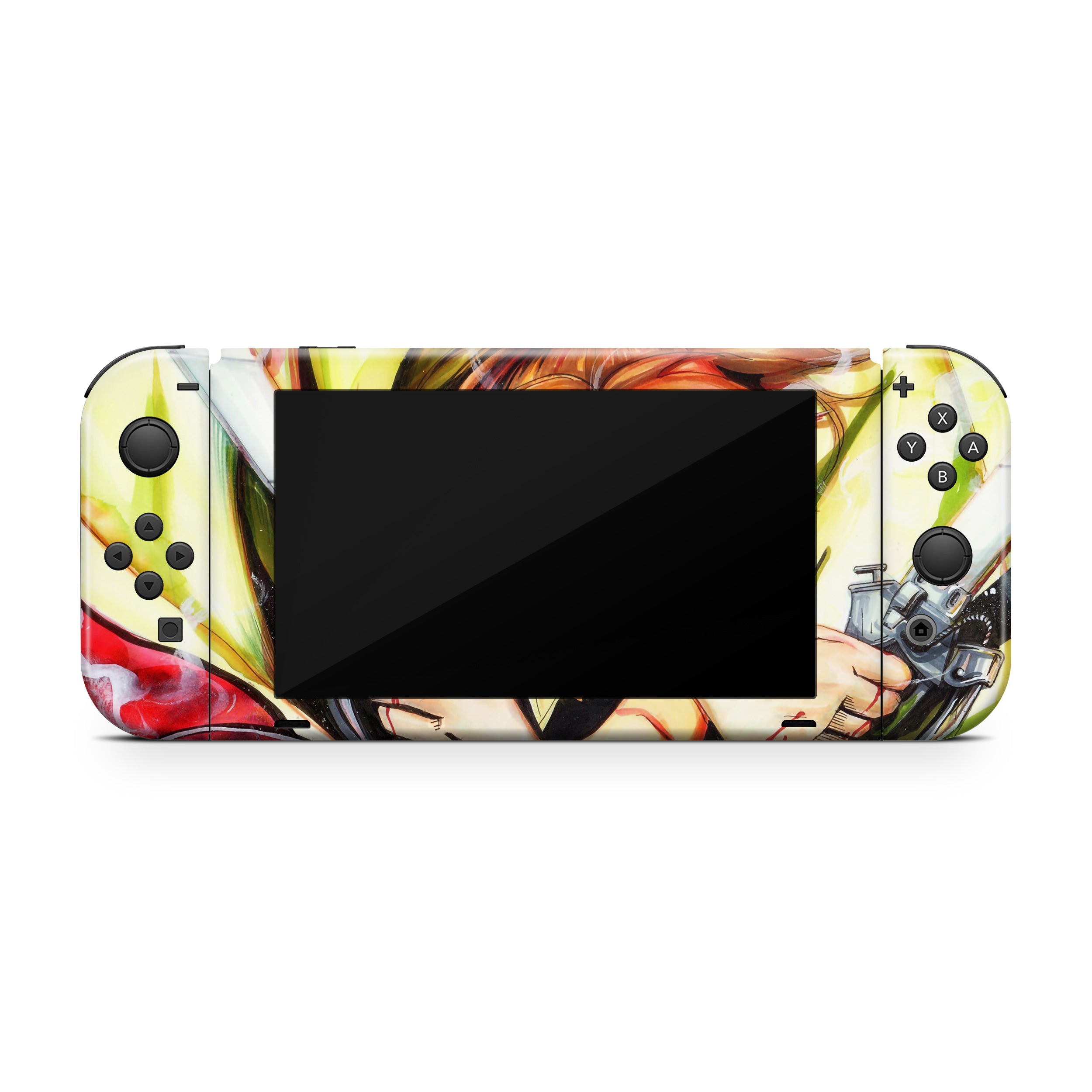 Optic Maverick v1 Nintendo Switch Skin - Anime-inspired design