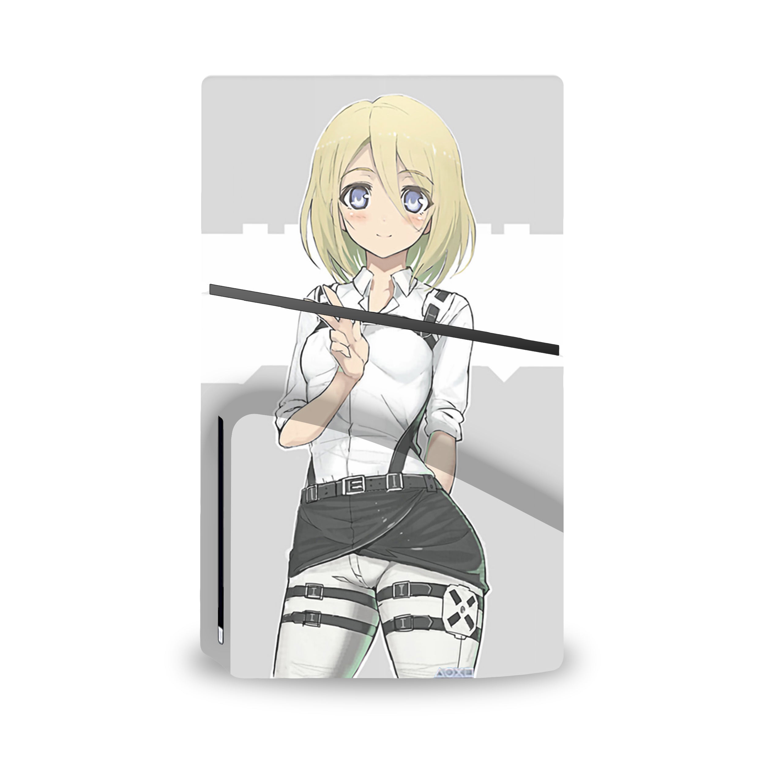 Royal Dawn v2 PS5 Slim Skin - Anime-inspired design