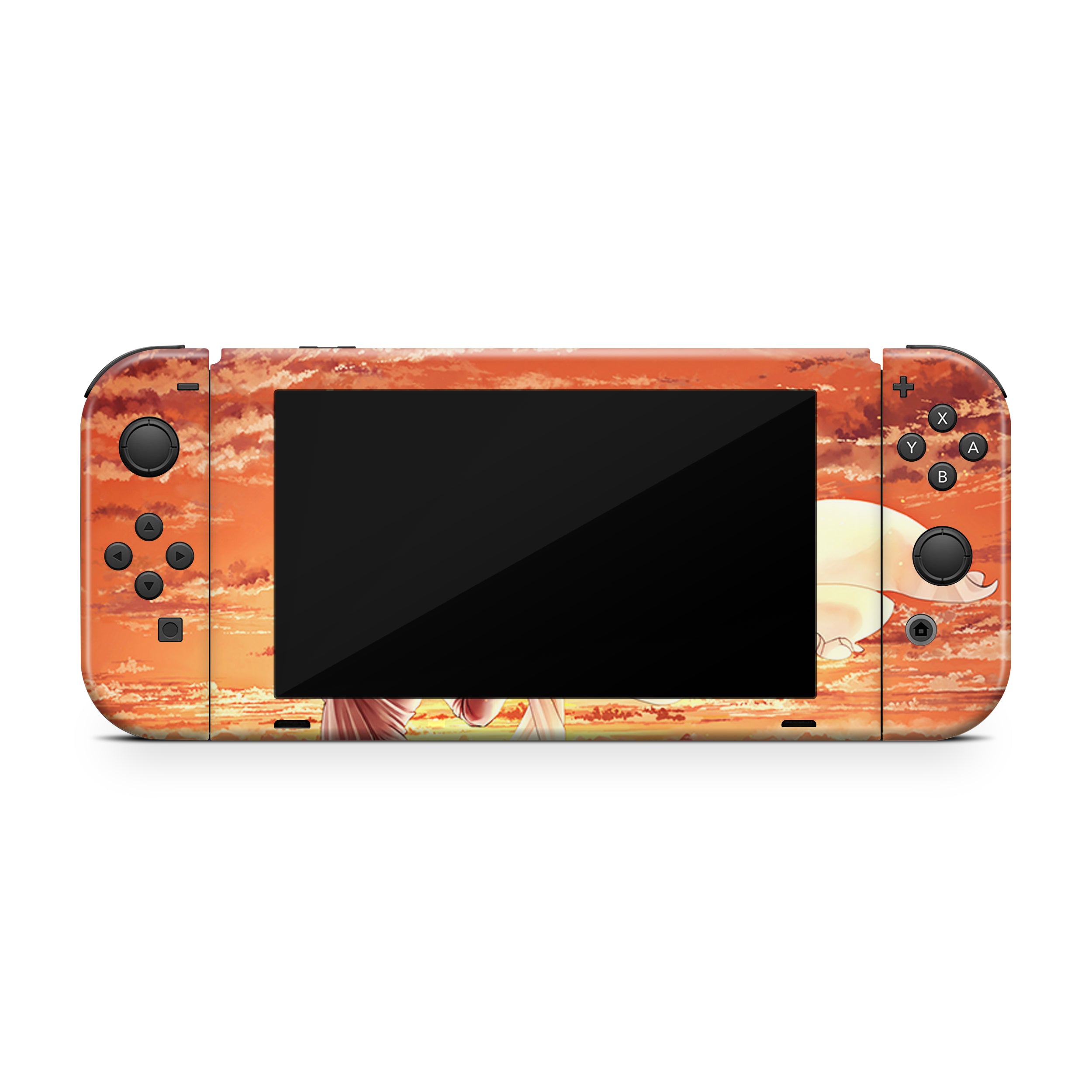 Royal Dawn v3 Nintendo Switch Skin - Anime-inspired design